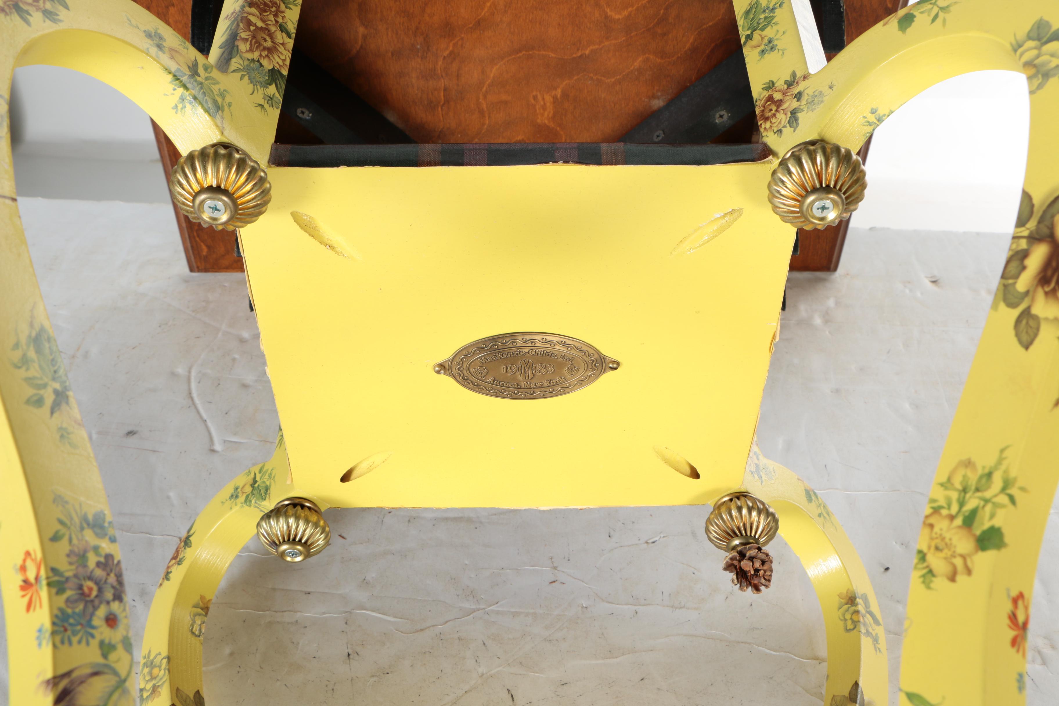 Vintage Decorative Accent Table by Mackenzie-Childs