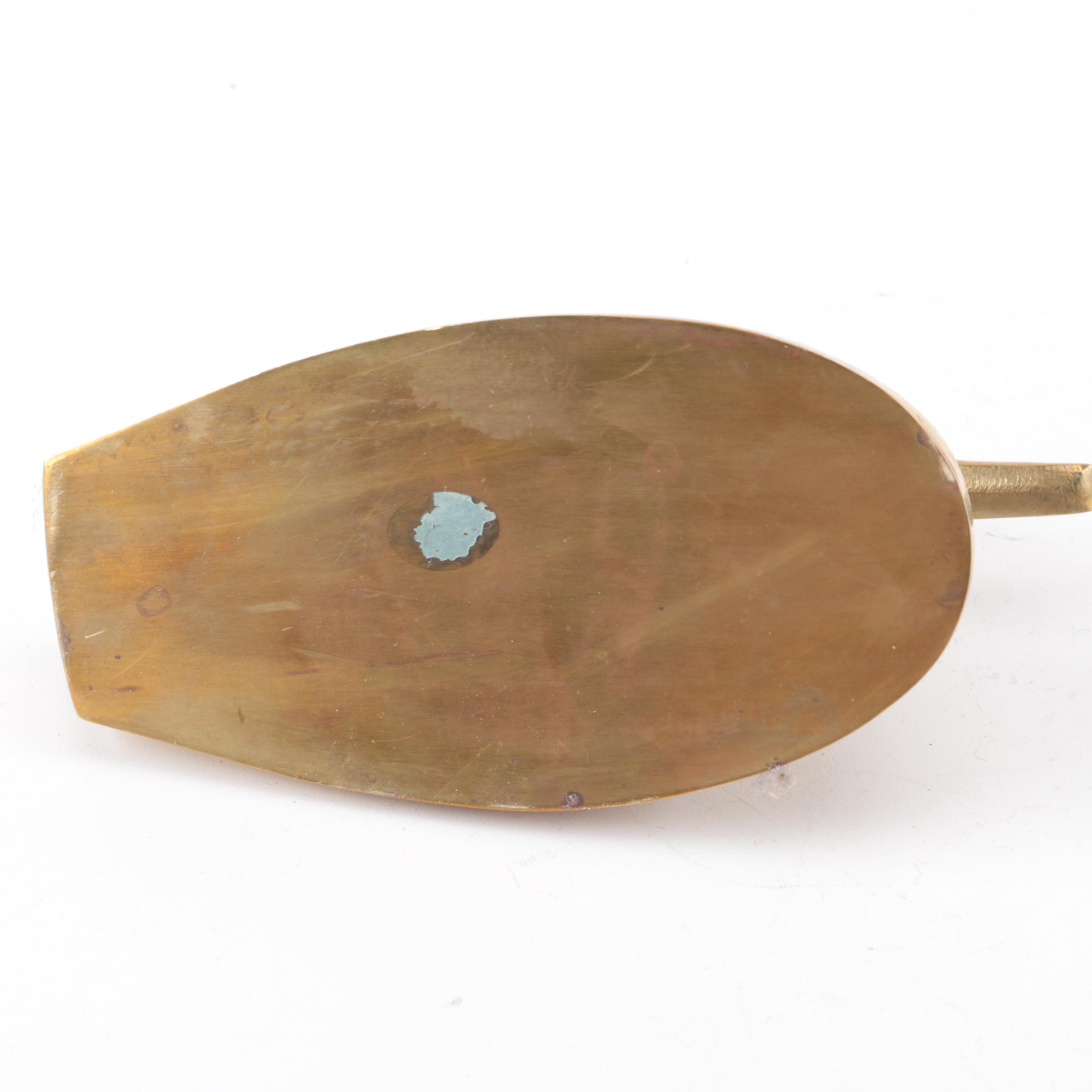 Collection of Brass Duck and Swan Décor Items