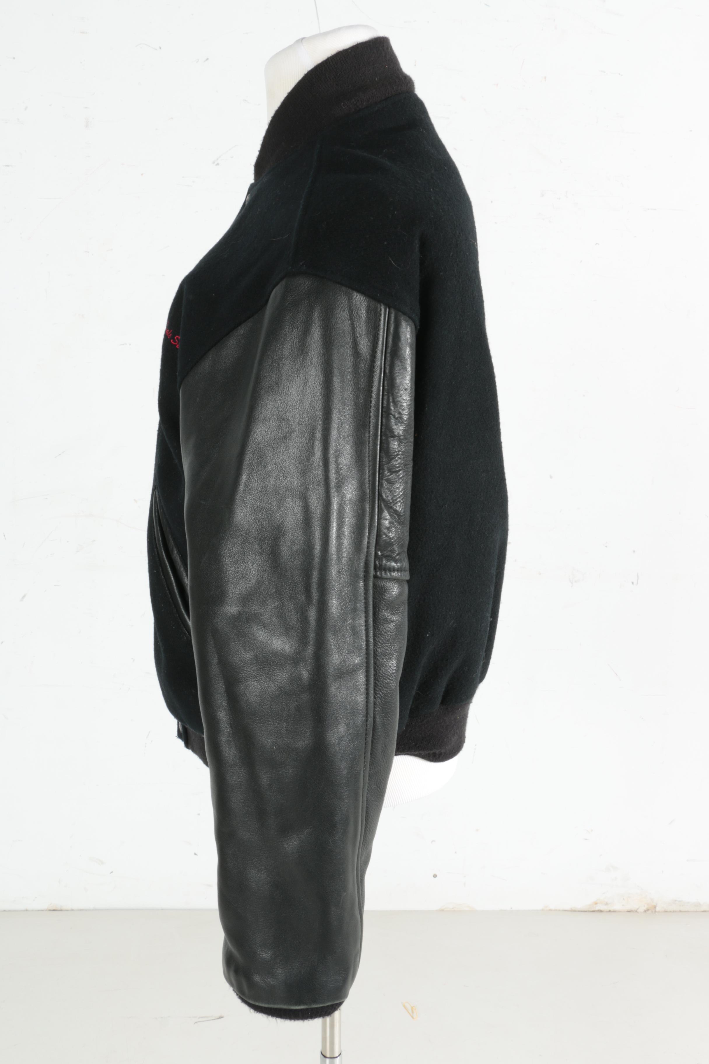 Hard Rock Cafe "Beale St." and "Elvis Presley's Memphis" Letterman Style Jacket