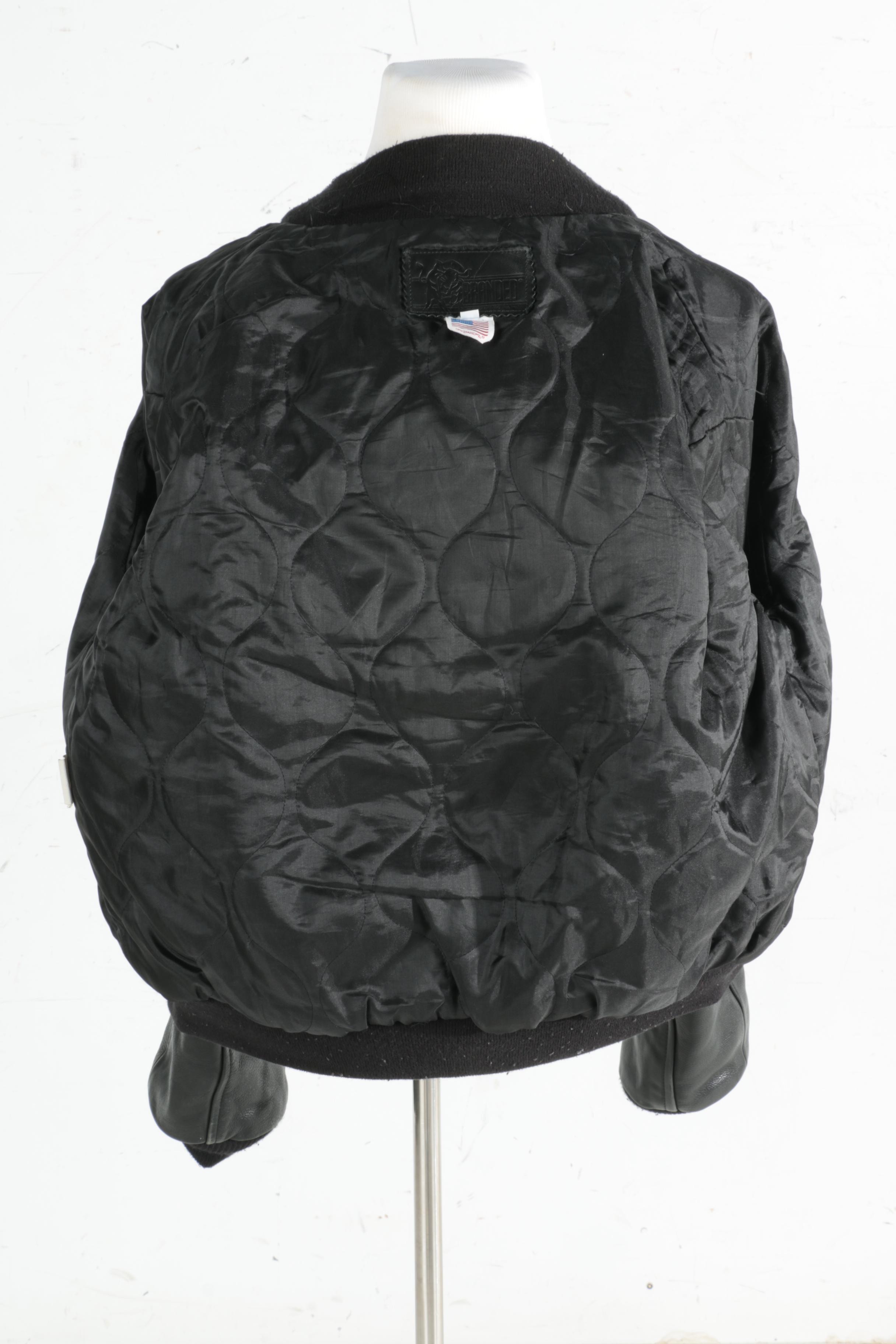 Hard Rock Cafe "Beale St." and "Elvis Presley's Memphis" Letterman Style Jacket