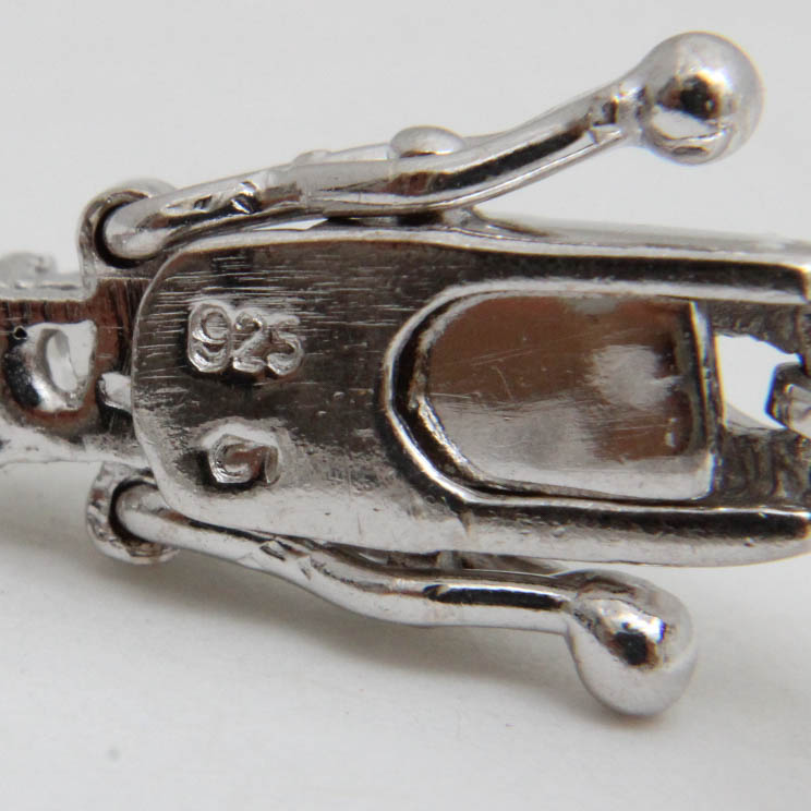 Sterling Silver Cubic Zirconia Tennis Bracelet