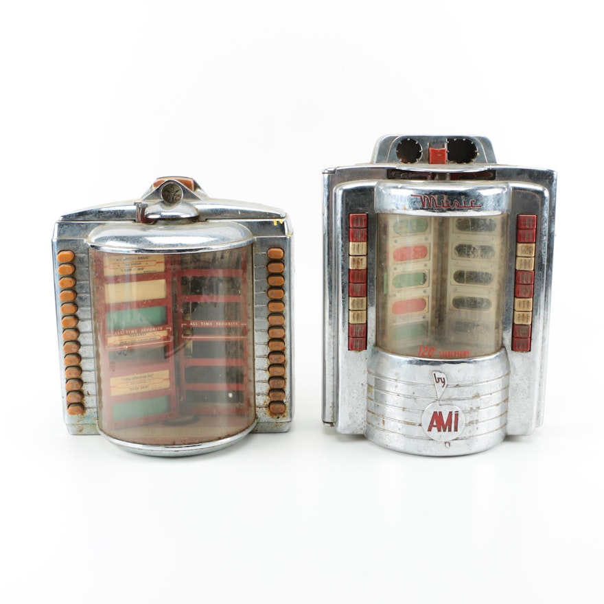 Vintage Jukebox Remote Table Units