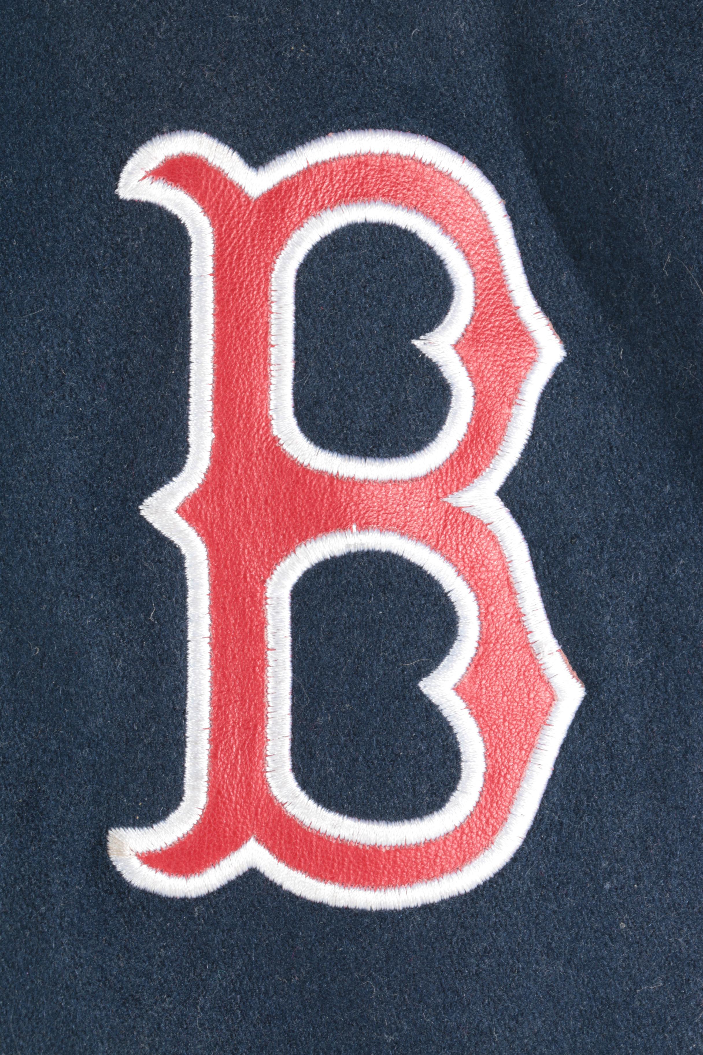 Limited Edition Boston Red Sox Letterman's Jacket By G-Ill Sports
