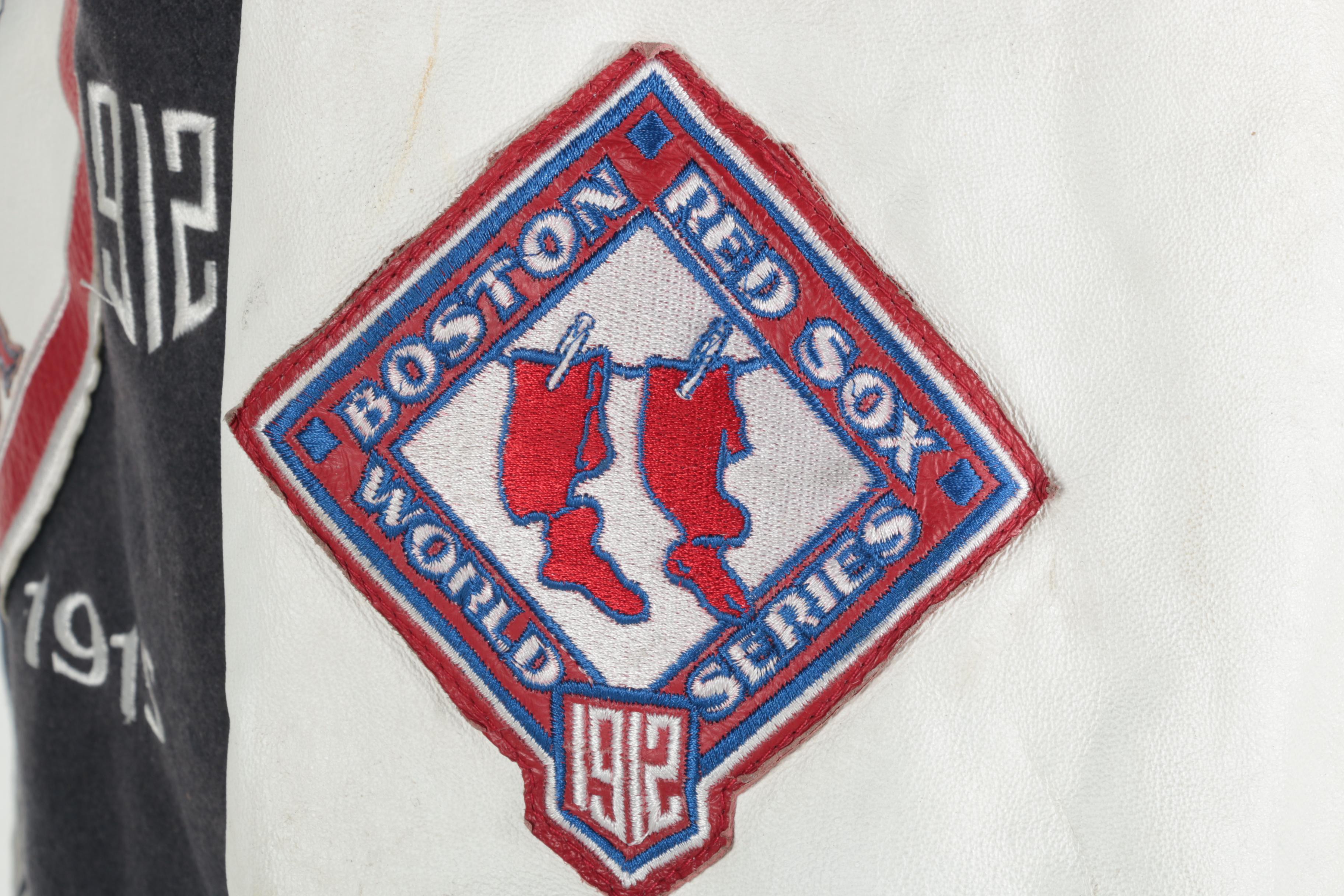 Limited Edition Boston Red Sox Letterman's Jacket By G-Ill Sports