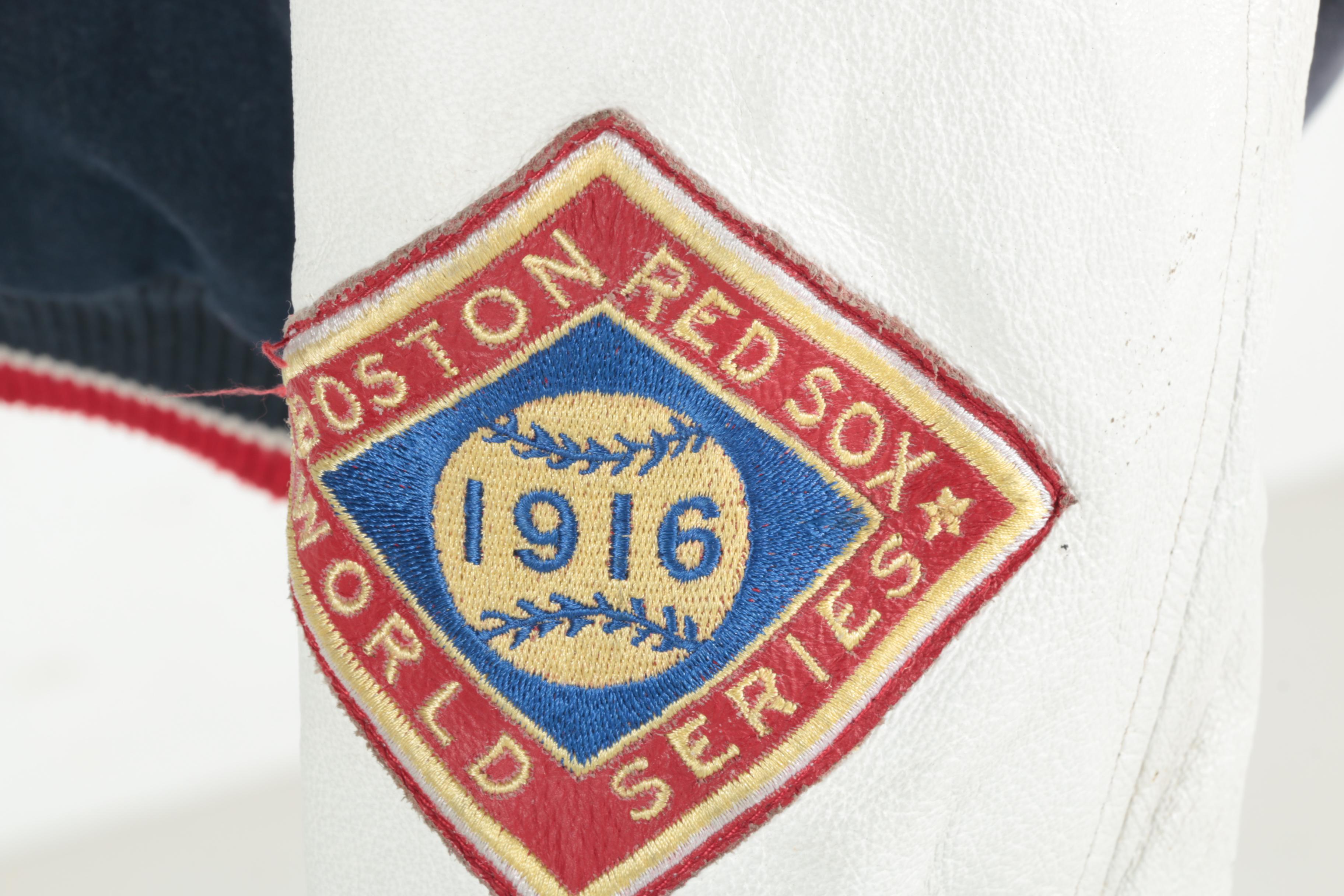 Limited Edition Boston Red Sox Letterman's Jacket By G-Ill Sports