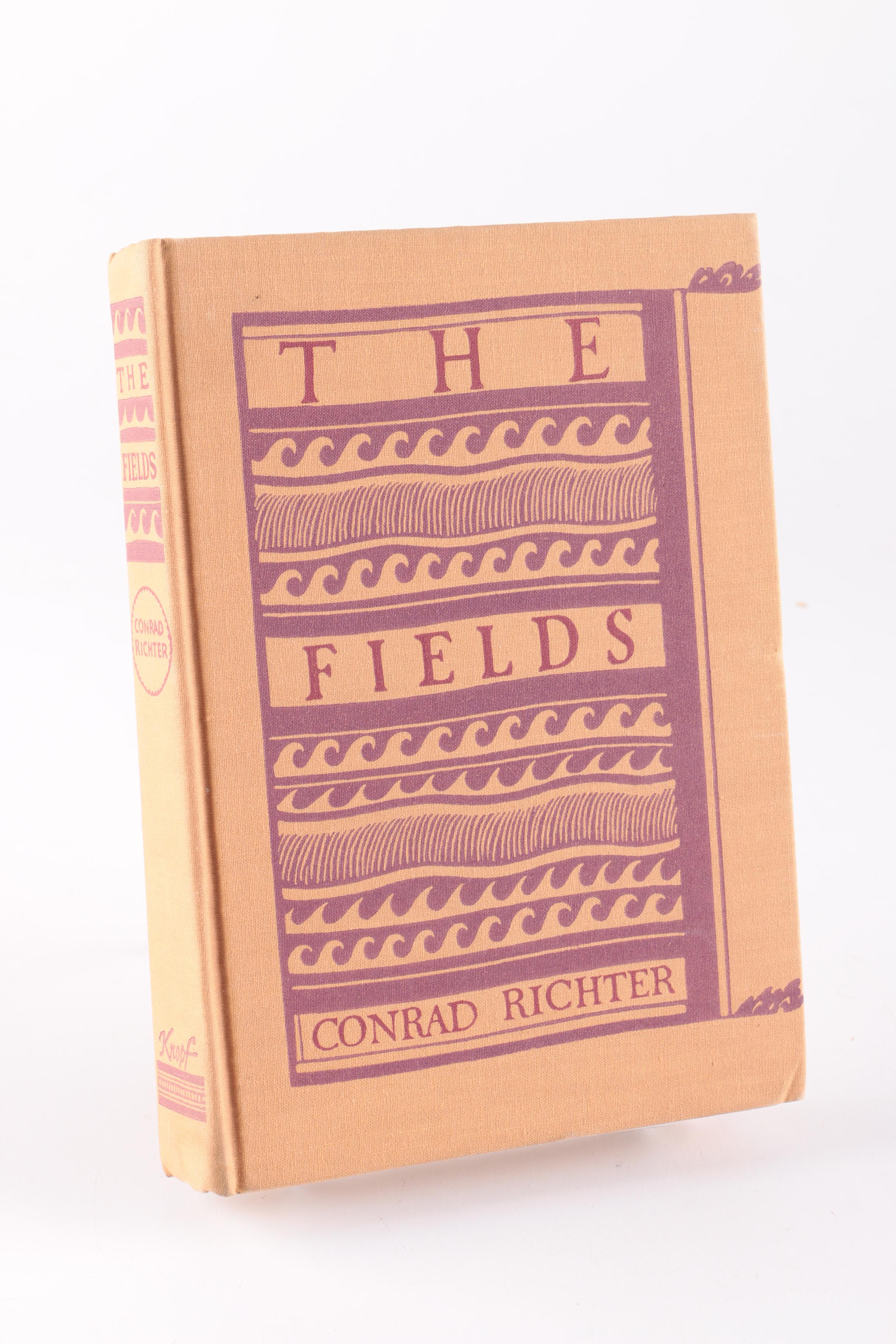 First Editions of 1915 "Vision of War " and 1946 "The Fields"