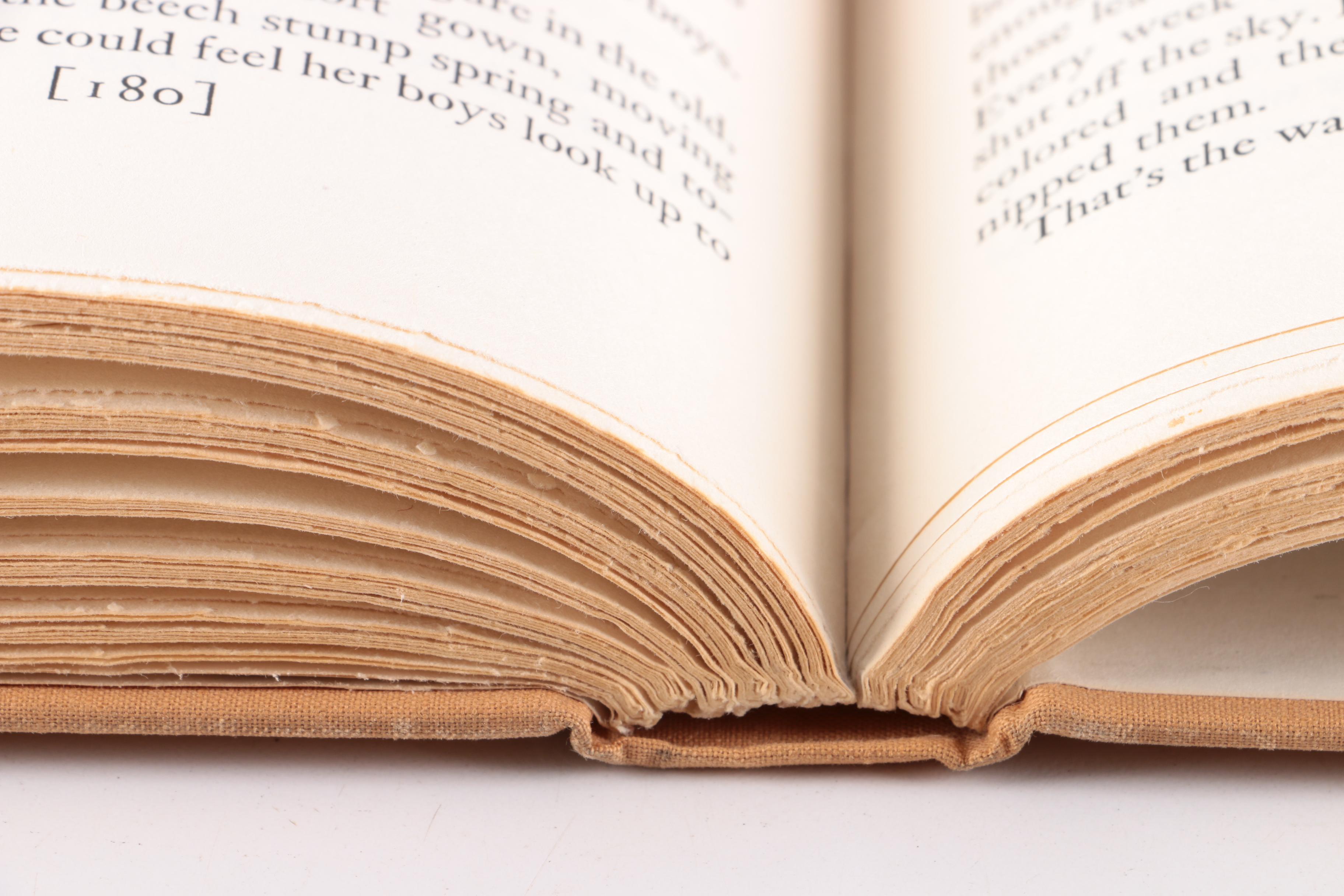 First Editions of 1915 "Vision of War " and 1946 "The Fields"