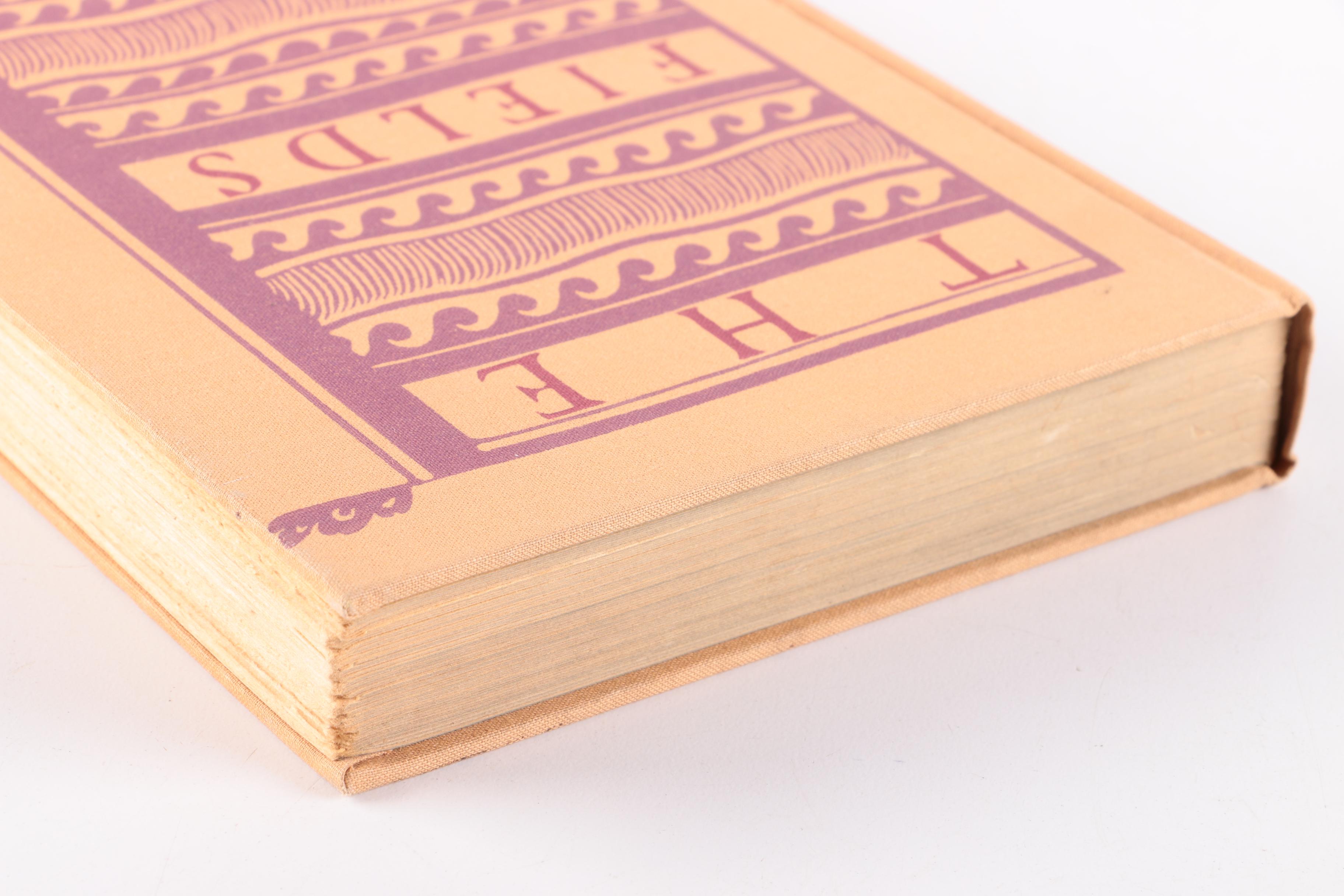 First Editions of 1915 "Vision of War " and 1946 "The Fields"