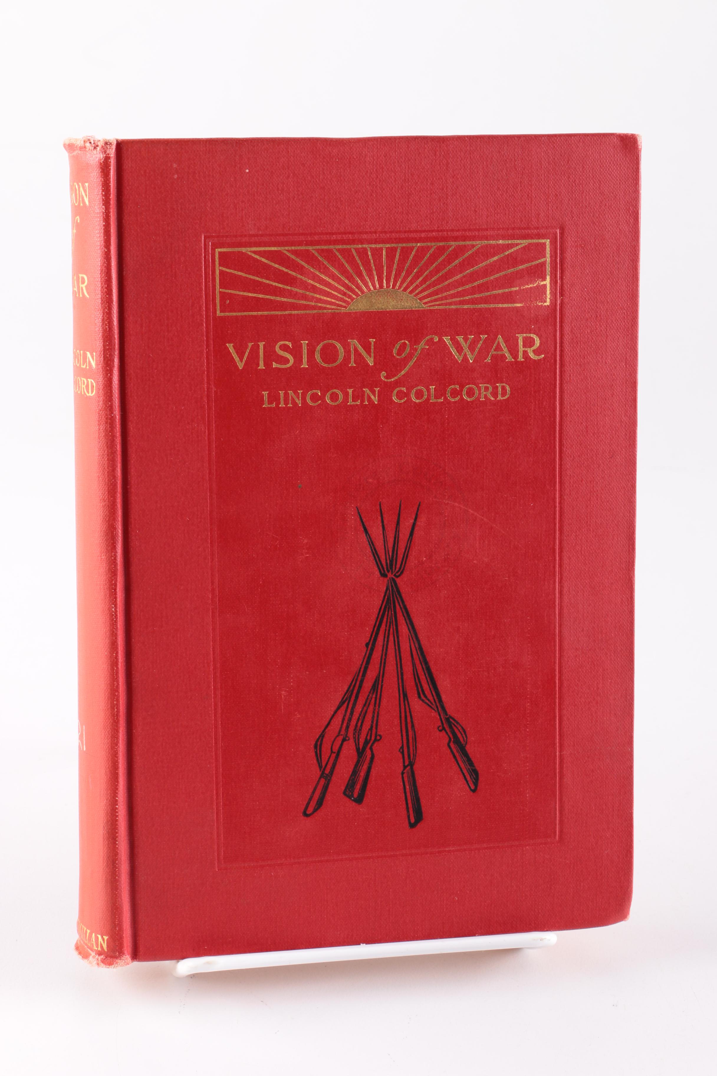 First Editions of 1915 "Vision of War " and 1946 "The Fields"