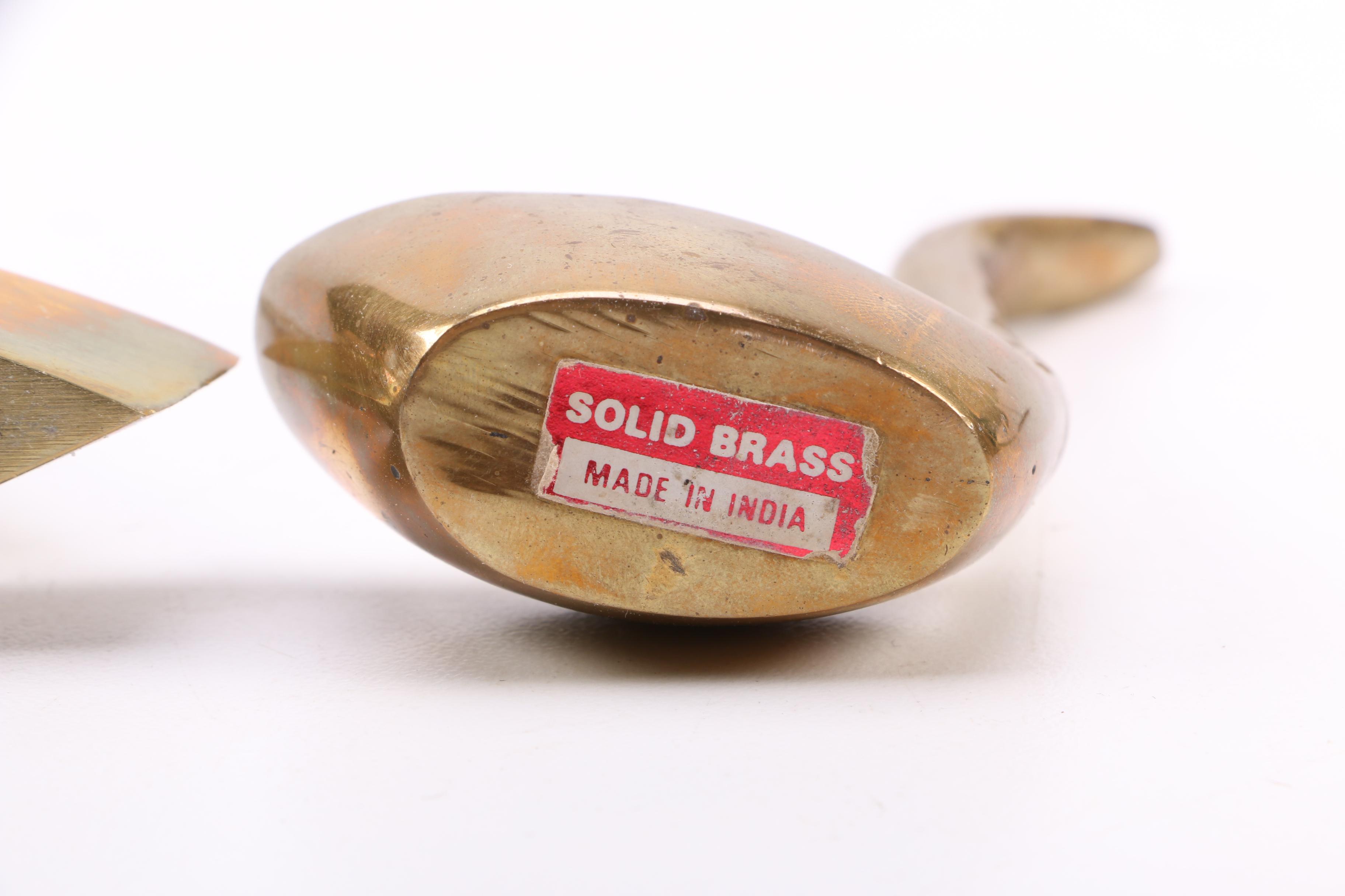 Brass Figurines and Décor