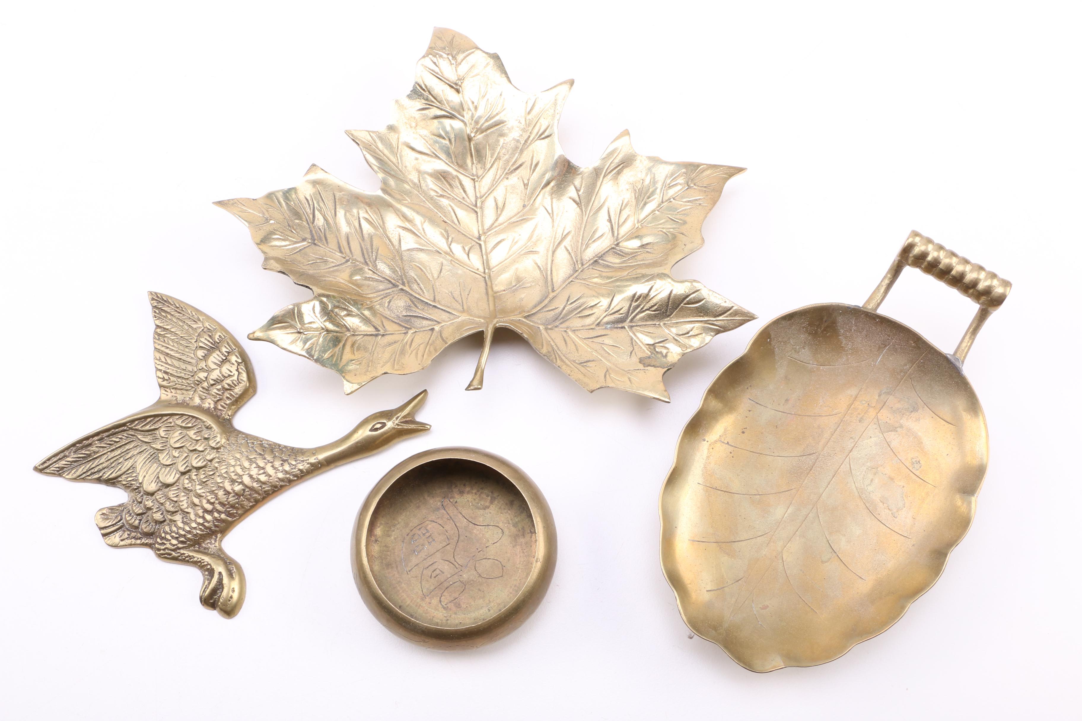 Brass Figurines and Décor