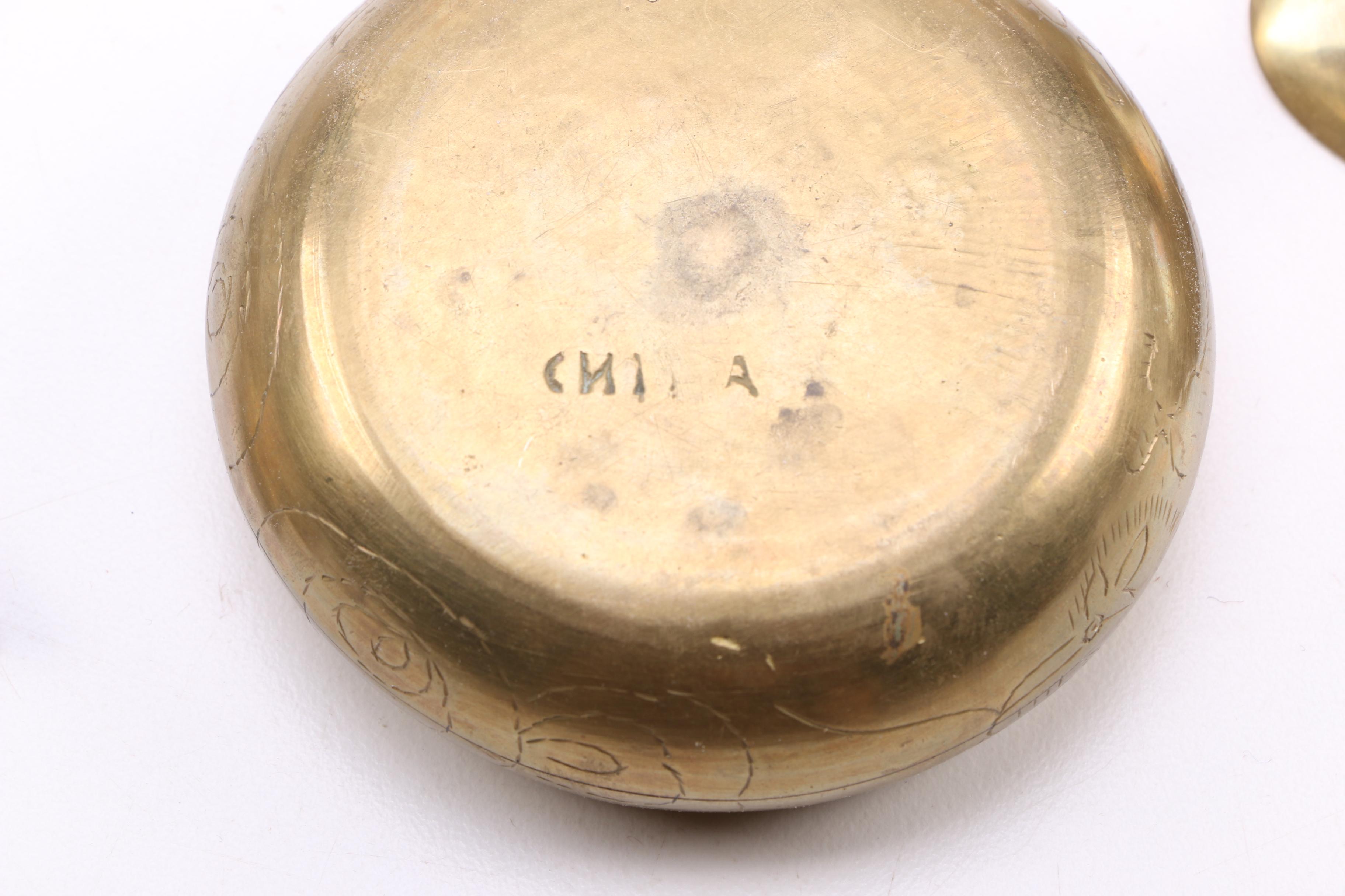 Brass Figurines and Décor