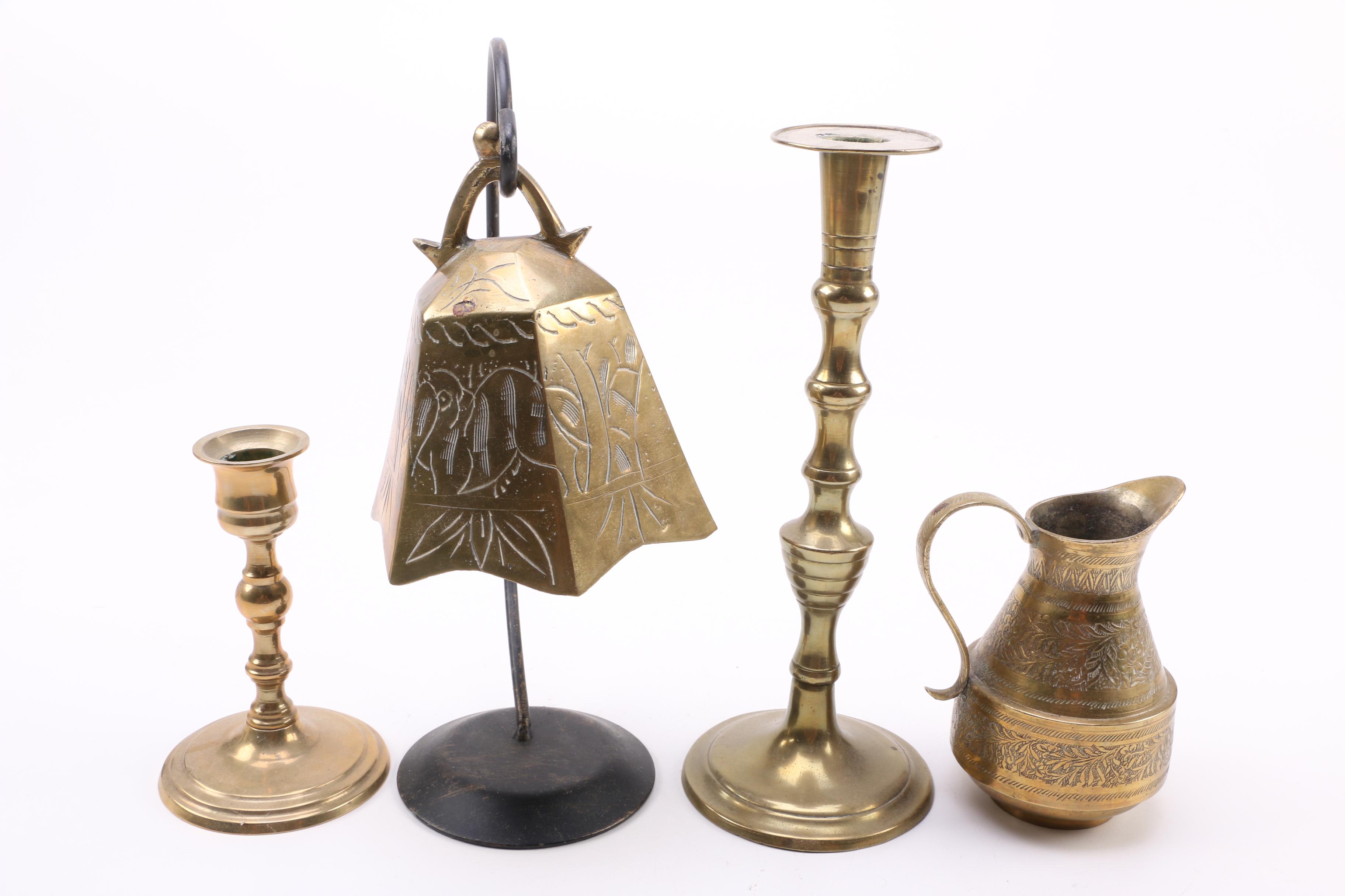 Brass Figurines and Décor