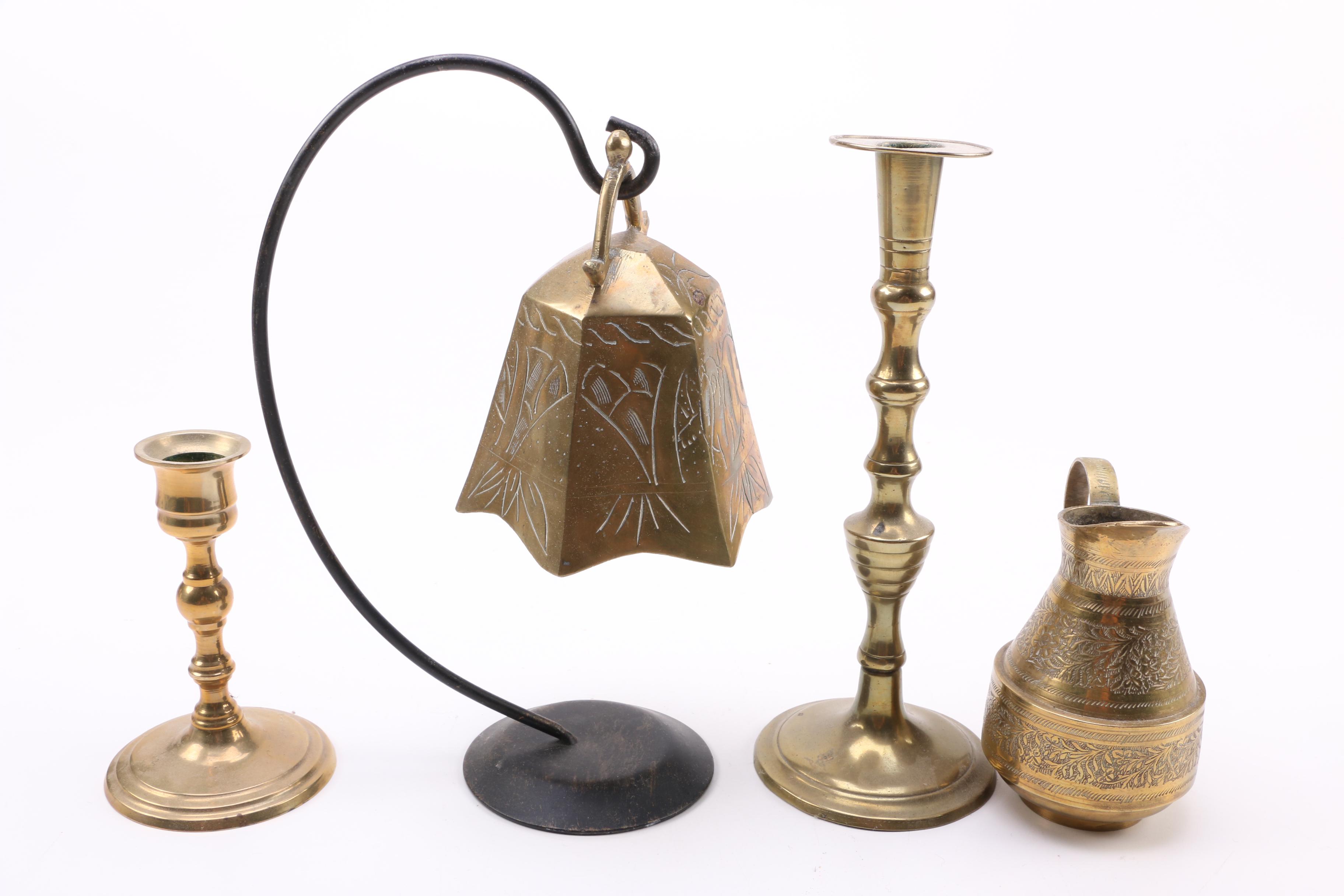 Brass Figurines and Décor