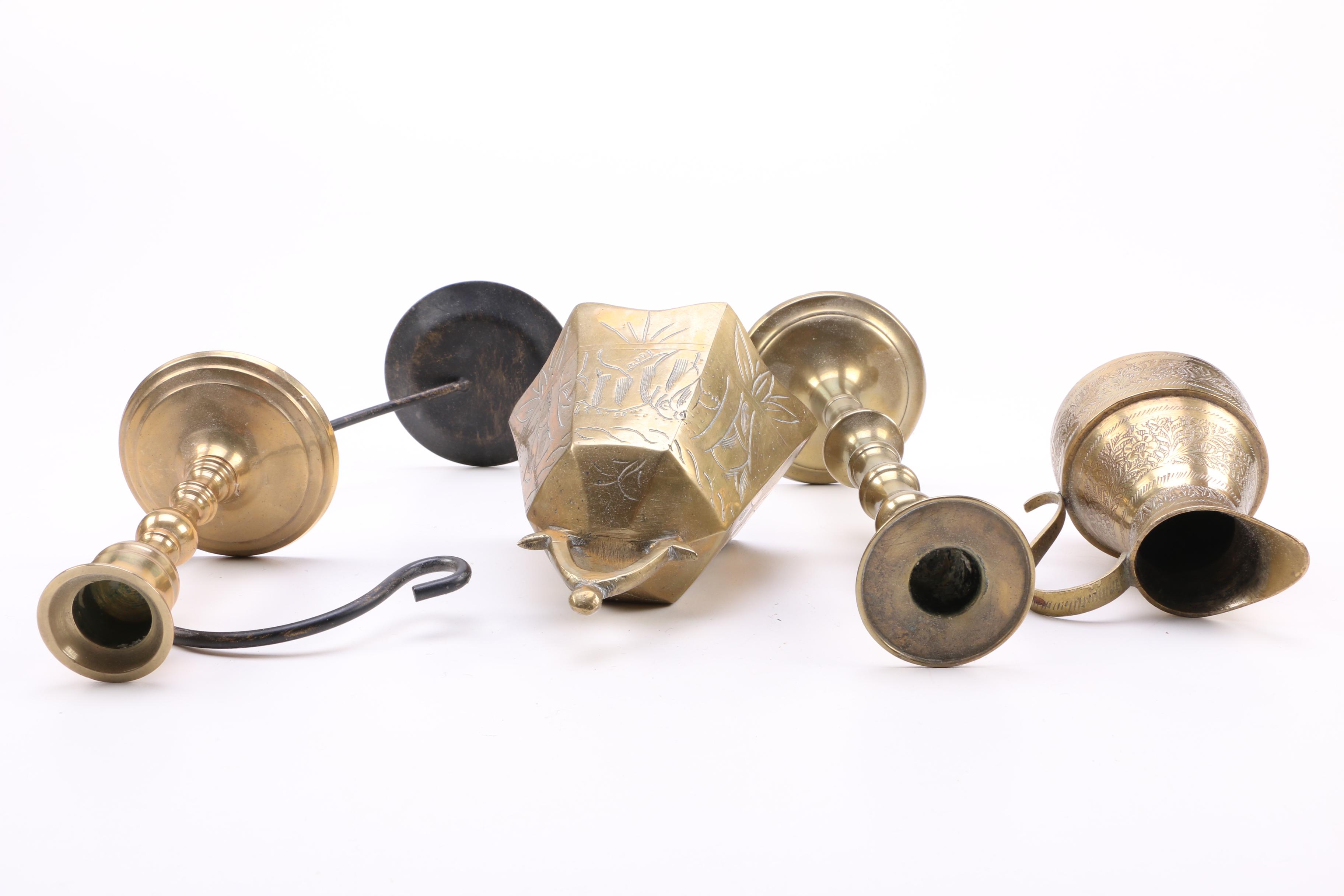 Brass Figurines and Décor