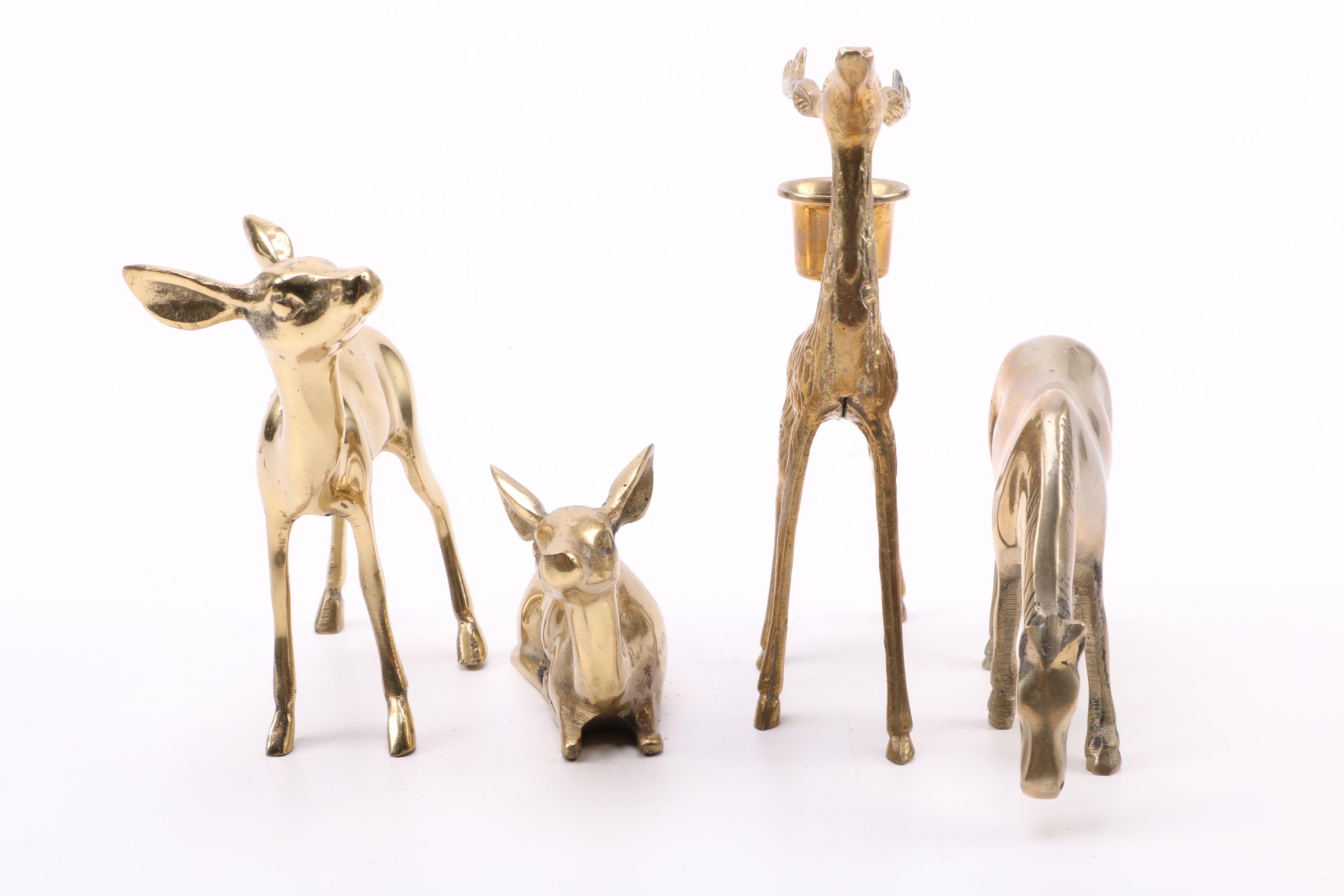 Brass Figurines and Décor