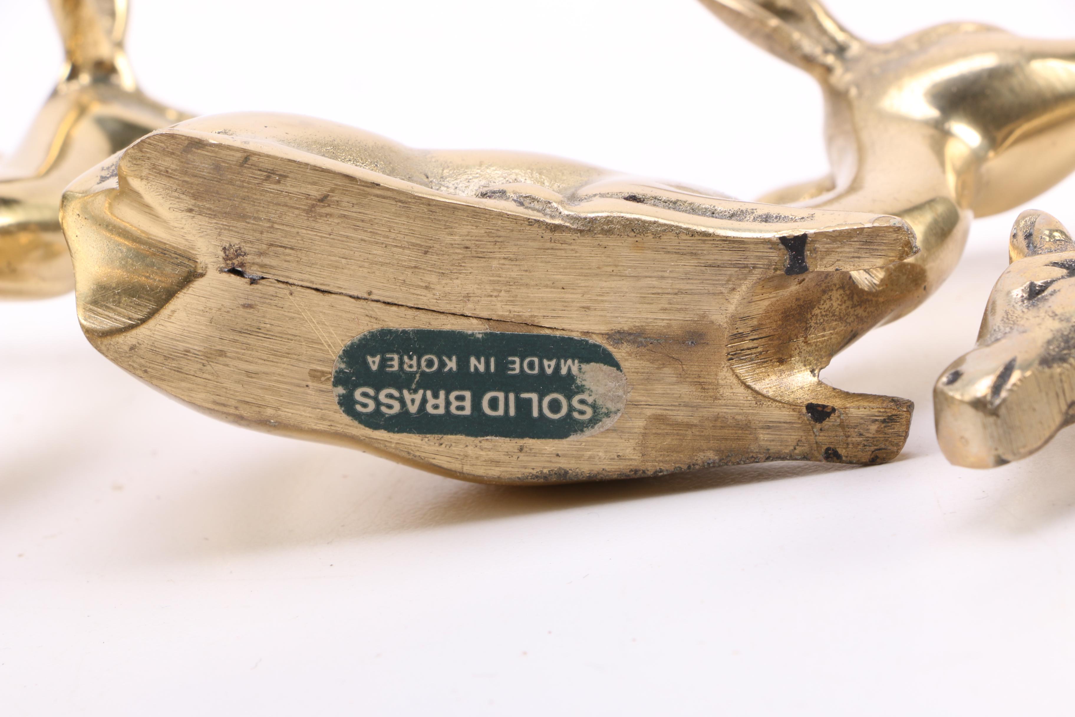 Brass Figurines and Décor