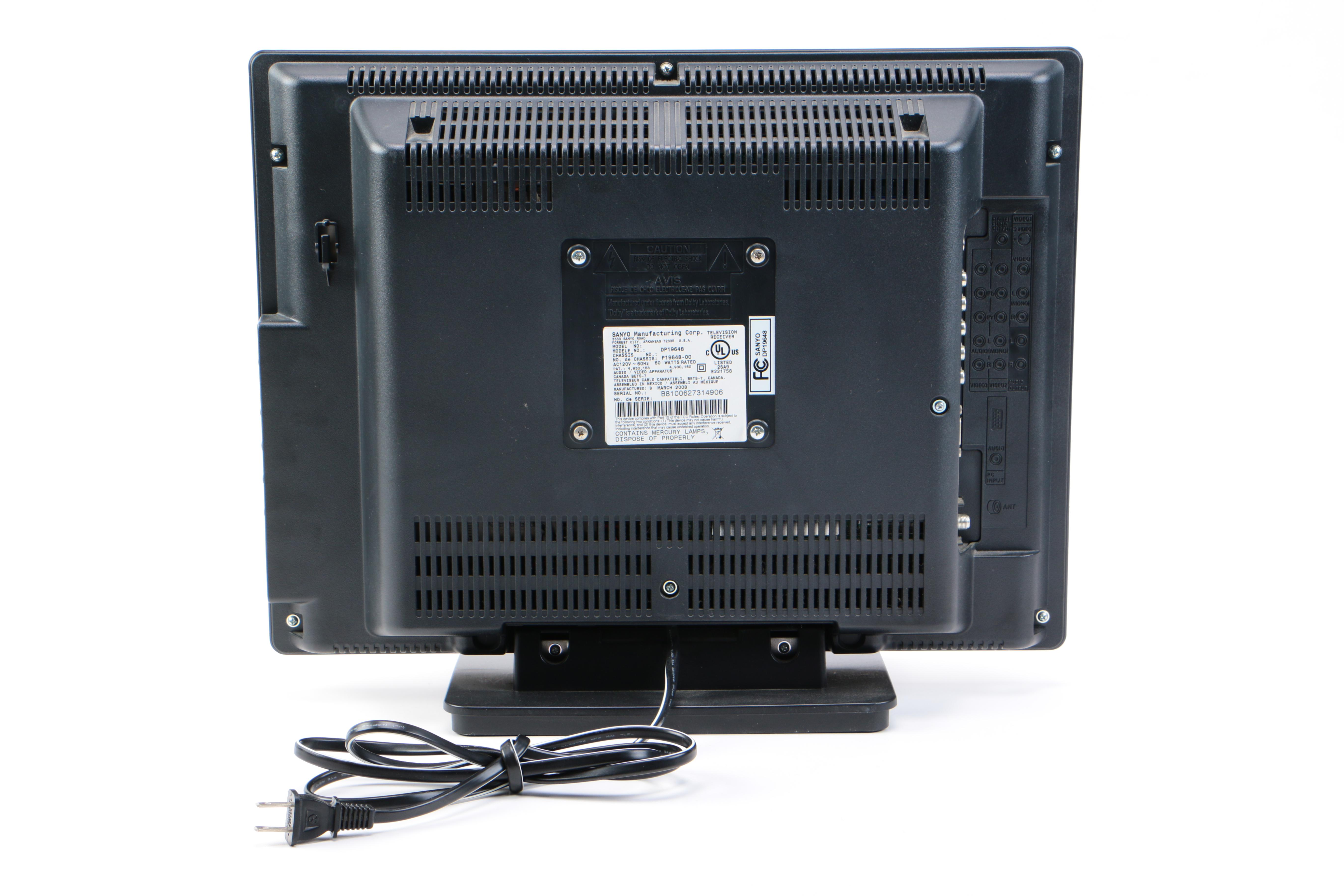 Sanyo Flatscreen Television