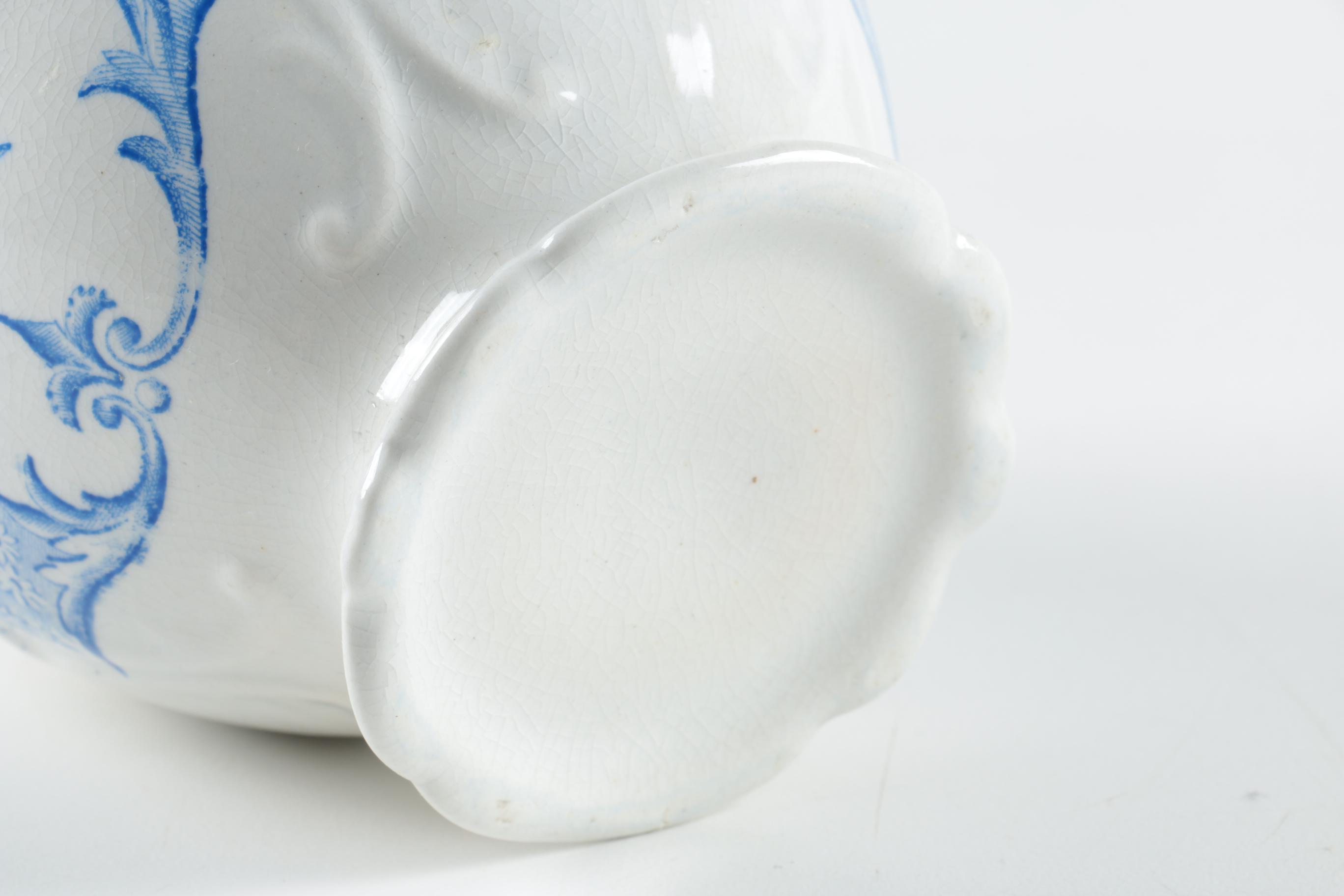 Alba China Pitcher, Vase, and Bowl