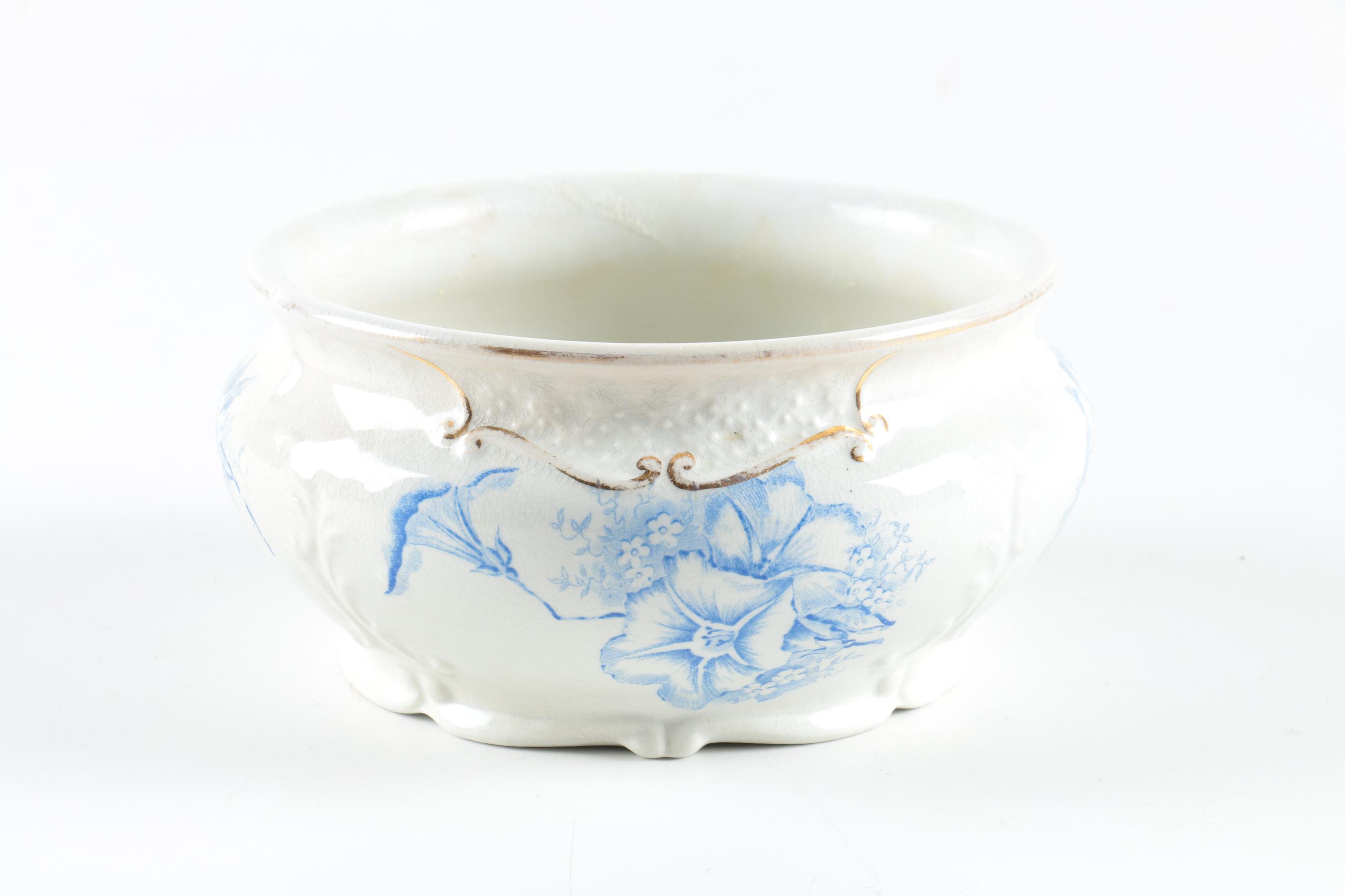 Alba China Pitcher, Vase, and Bowl