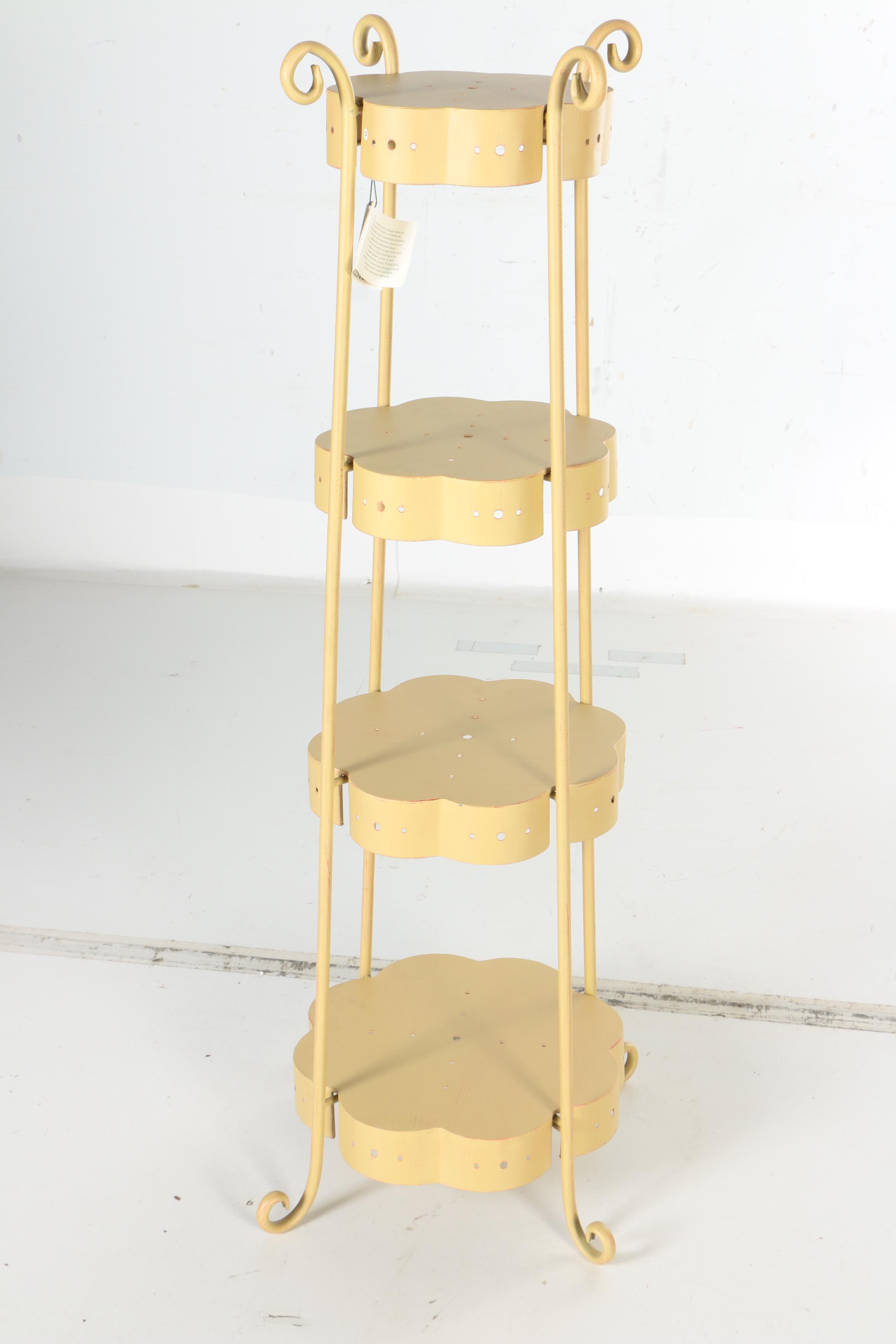 Foreside Home & Garden Foldable Etagere Plant Stand