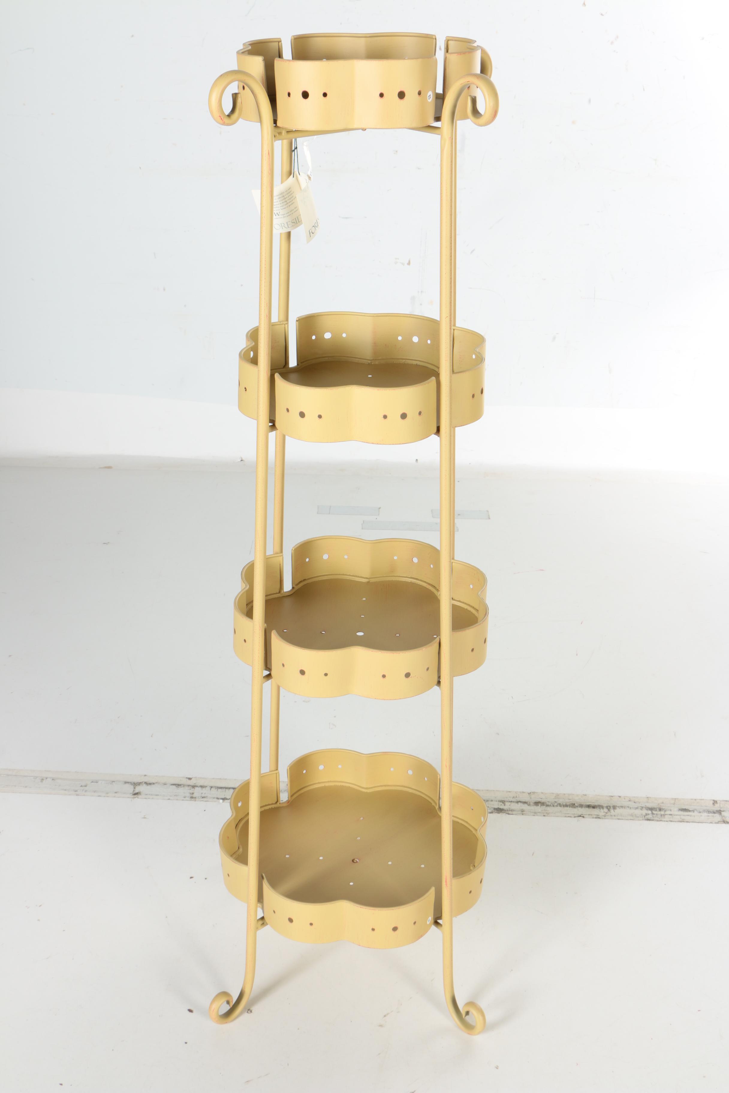 Foreside Home & Garden Foldable Etagere Plant Stand