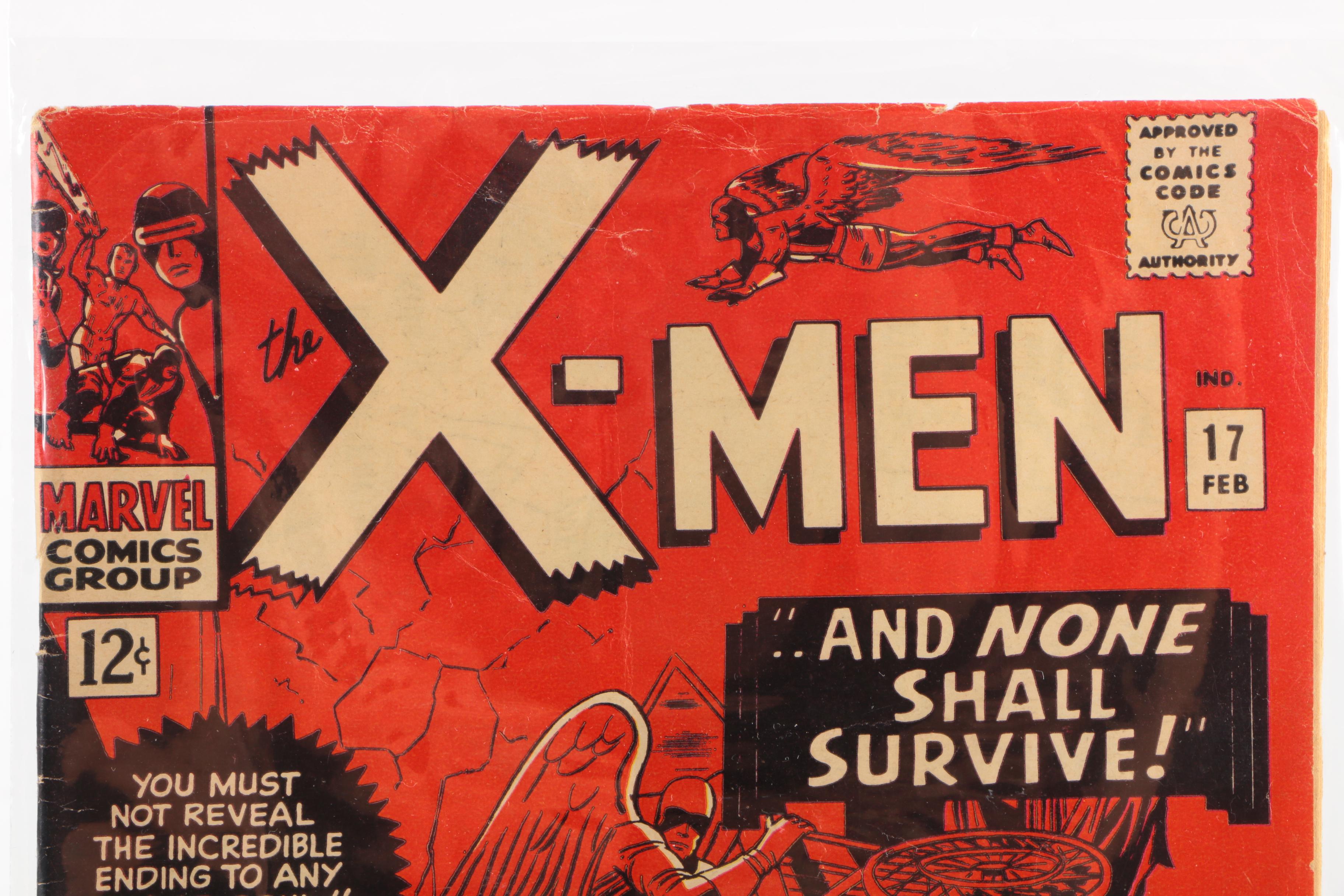 Silver Age Marvel "X-Men" Comics with First Appearance of the Stranger