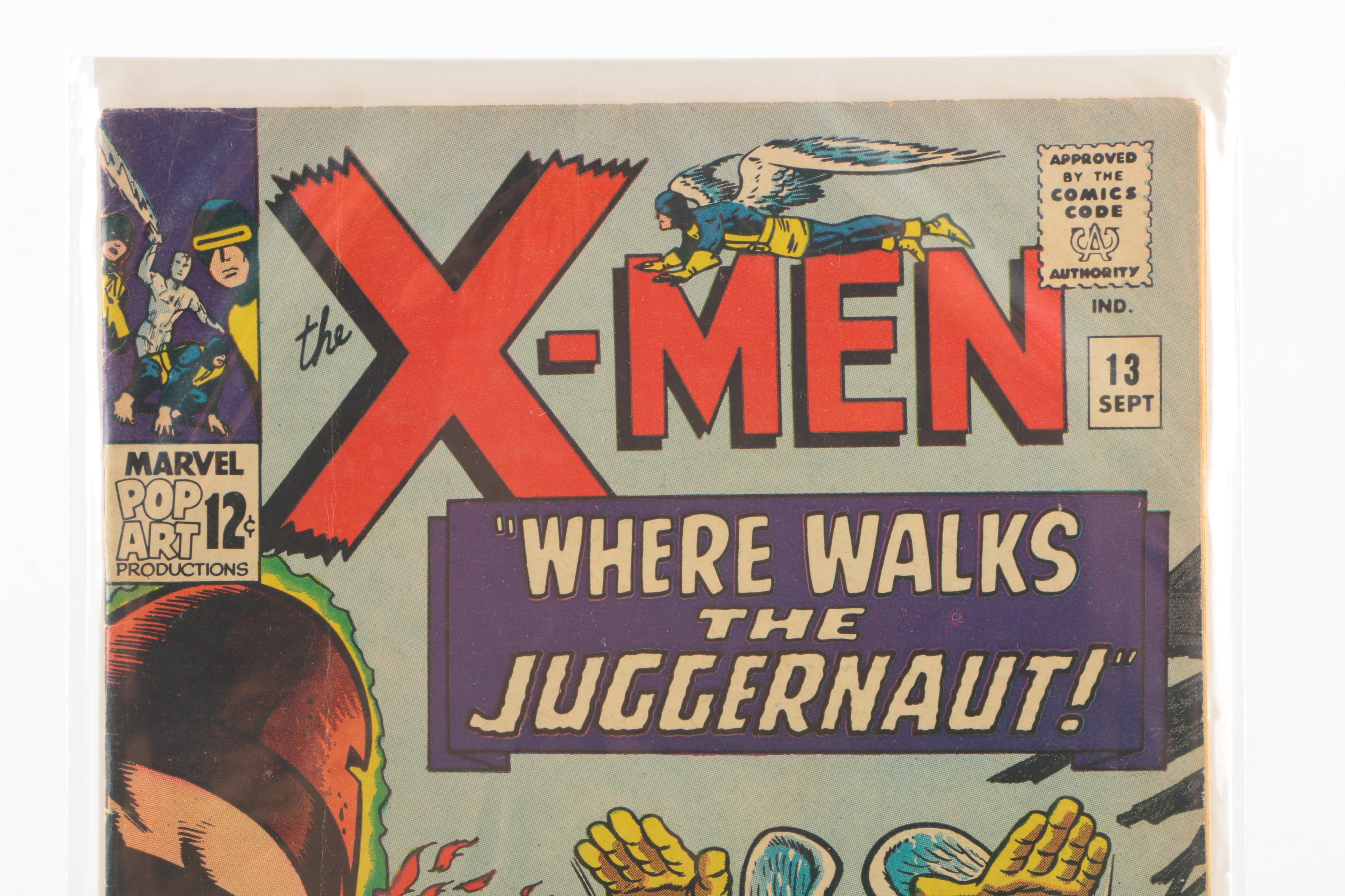 Silver Age Marvel "X-Men" Comics with First Appearance of the Stranger