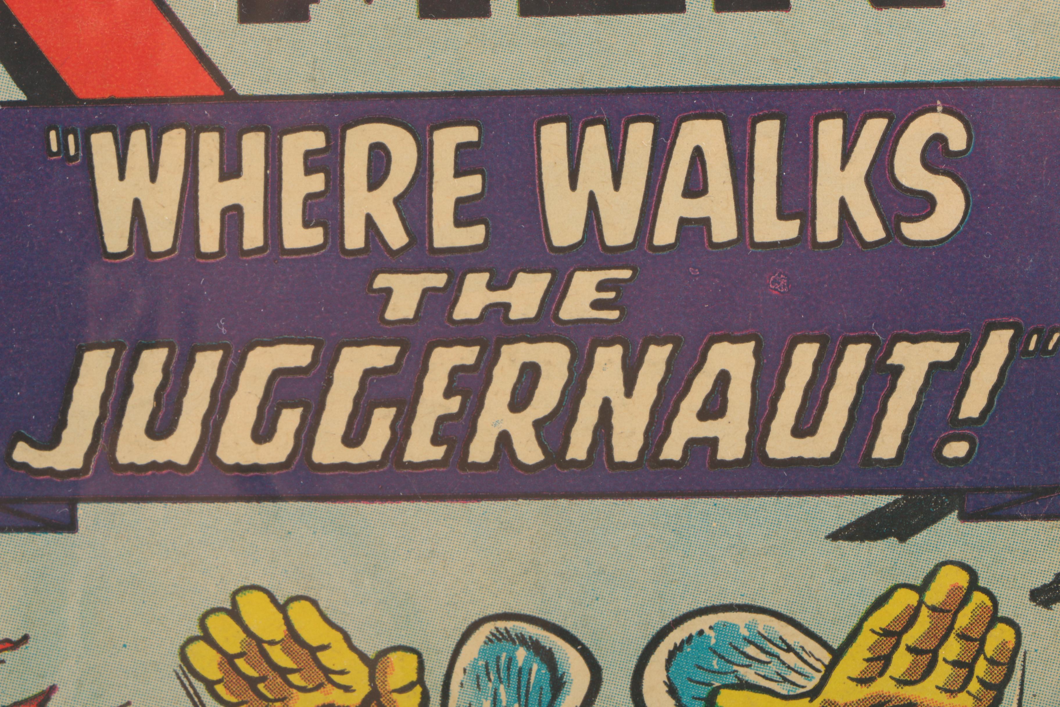 Silver Age Marvel "X-Men" Comics with First Appearance of the Stranger