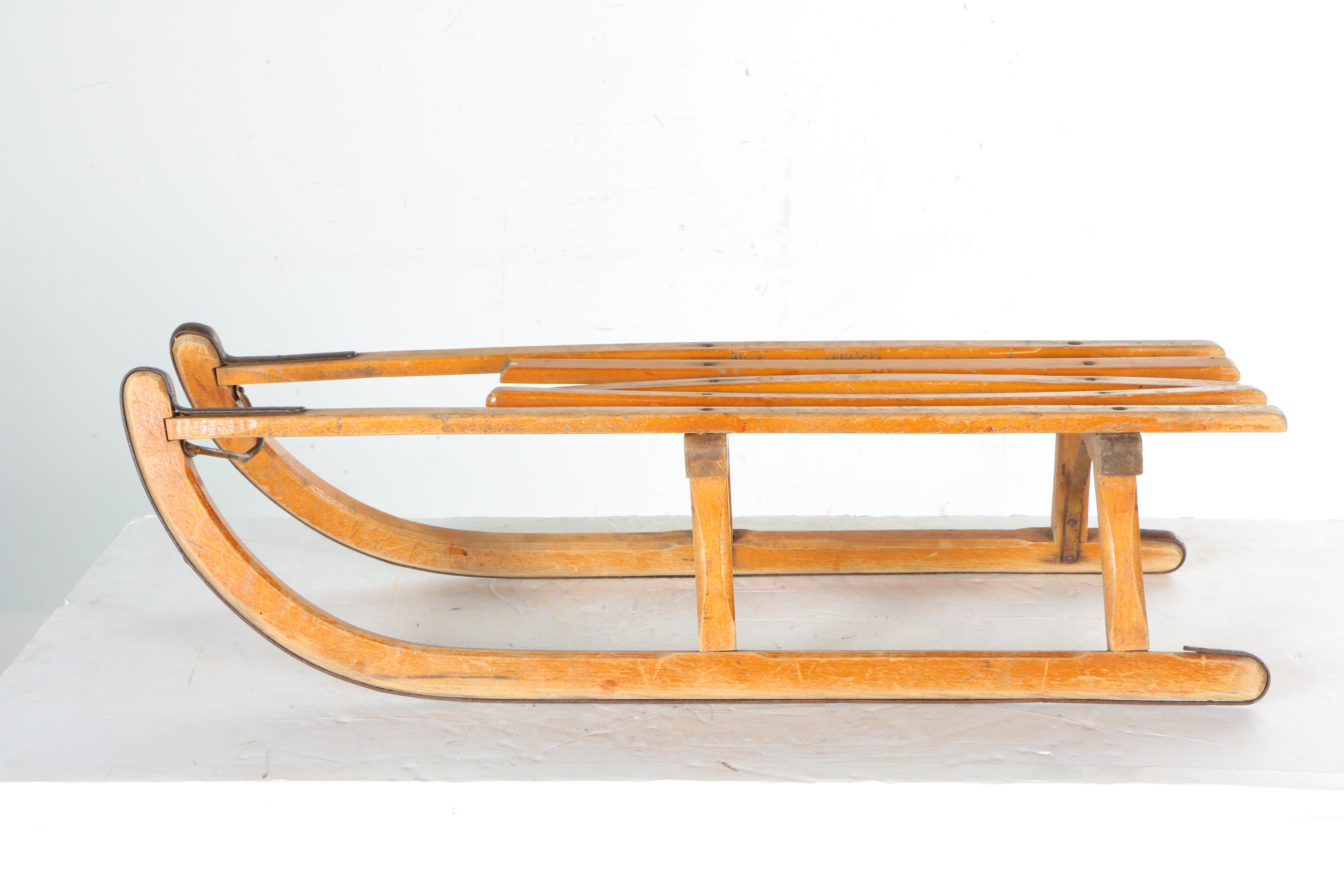 Davos Wooden Sleigh