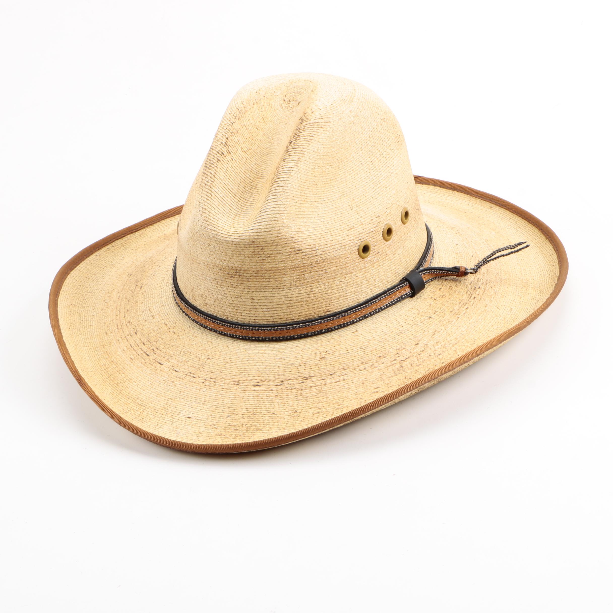 Double S Hat Collection Gus Fine Palm Hat