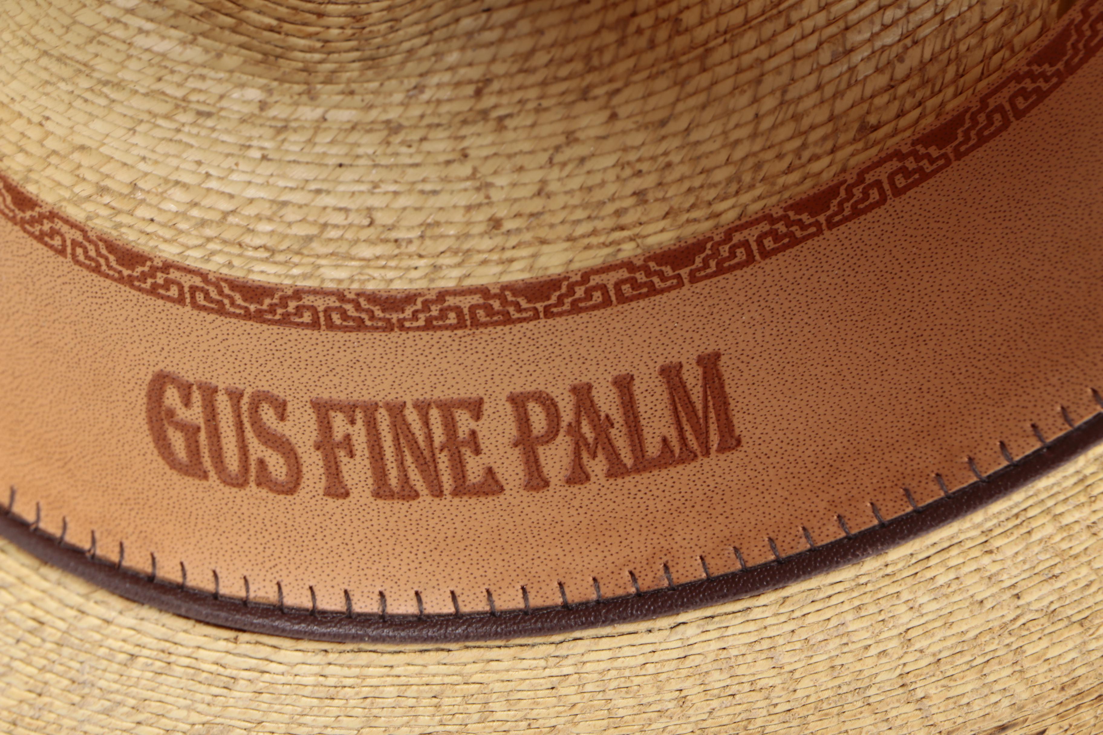 Double S Hat Collection Gus Fine Palm Hat