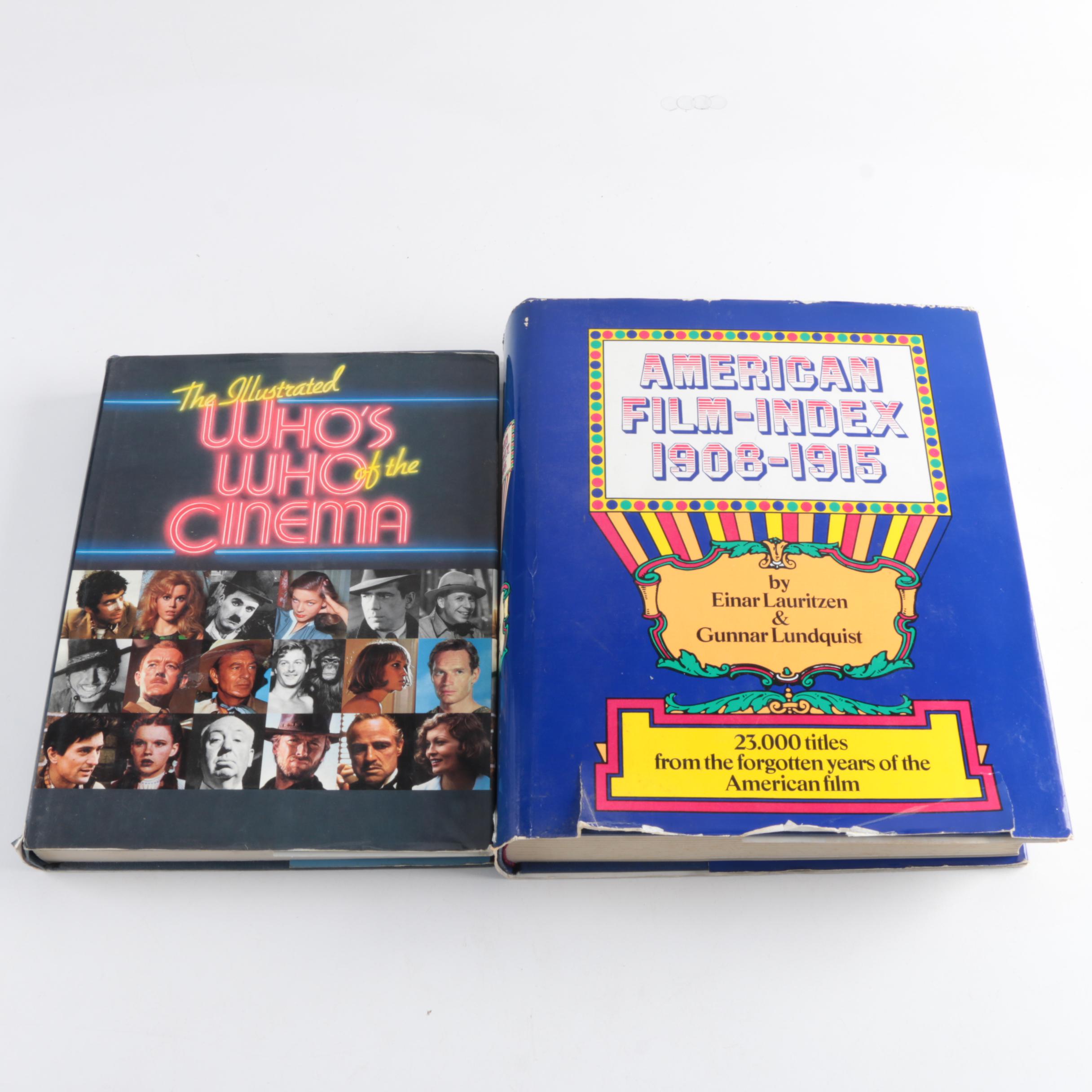 "American Film Index 1908–1915" and "The Illustrated Who's Who of the Cinema"