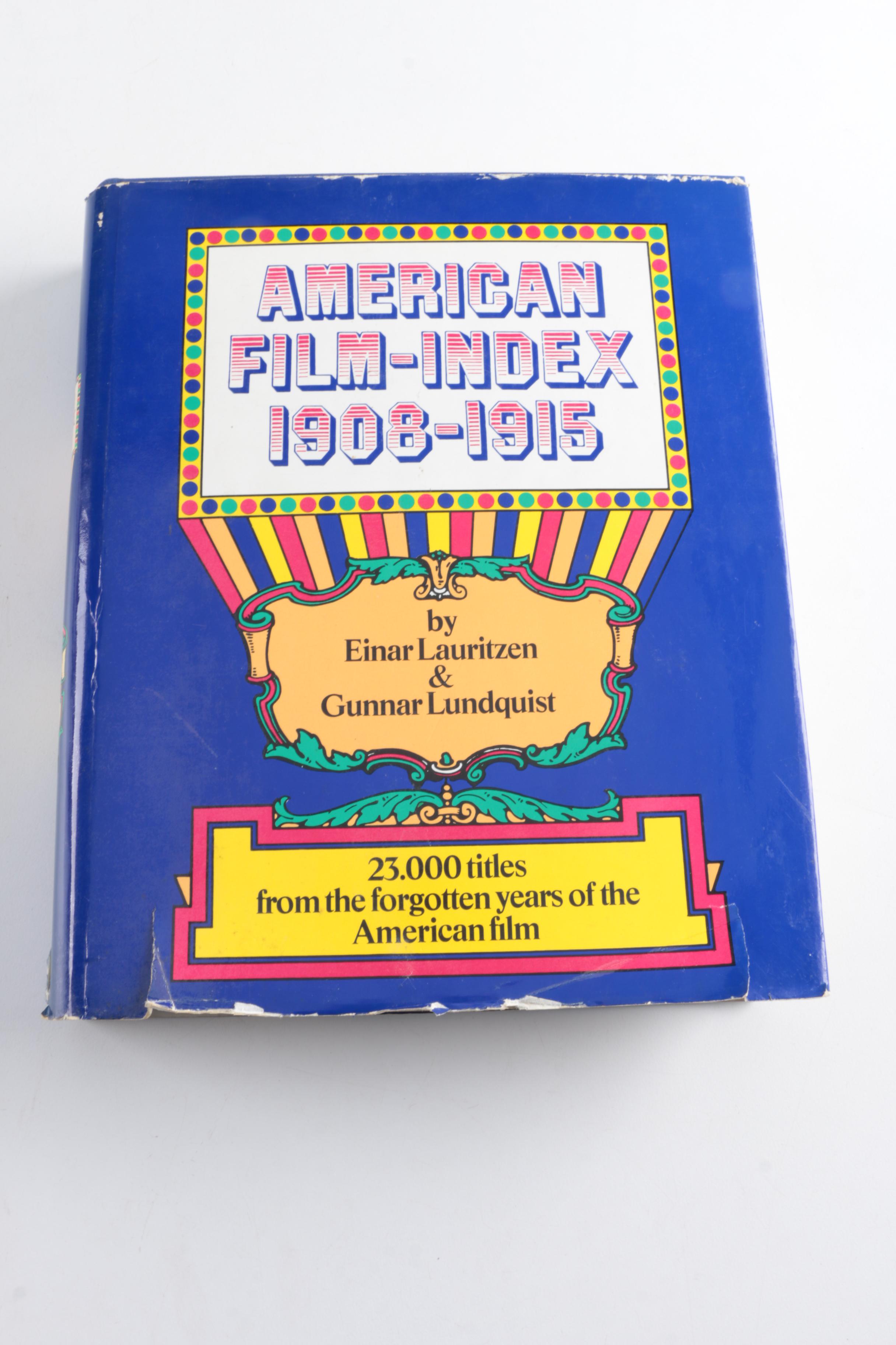 "American Film Index 1908–1915" and "The Illustrated Who's Who of the Cinema"