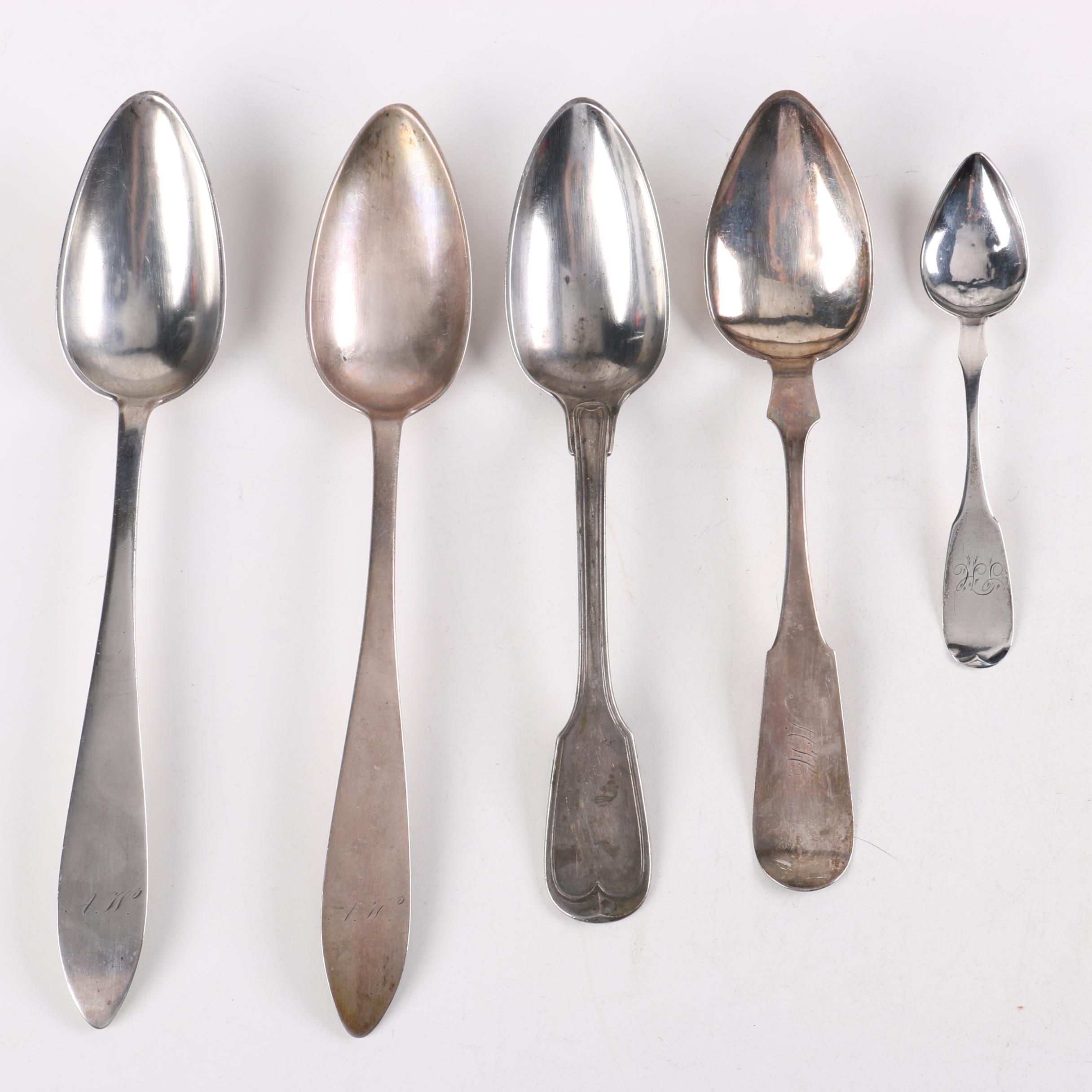 Coin Silver Spoons