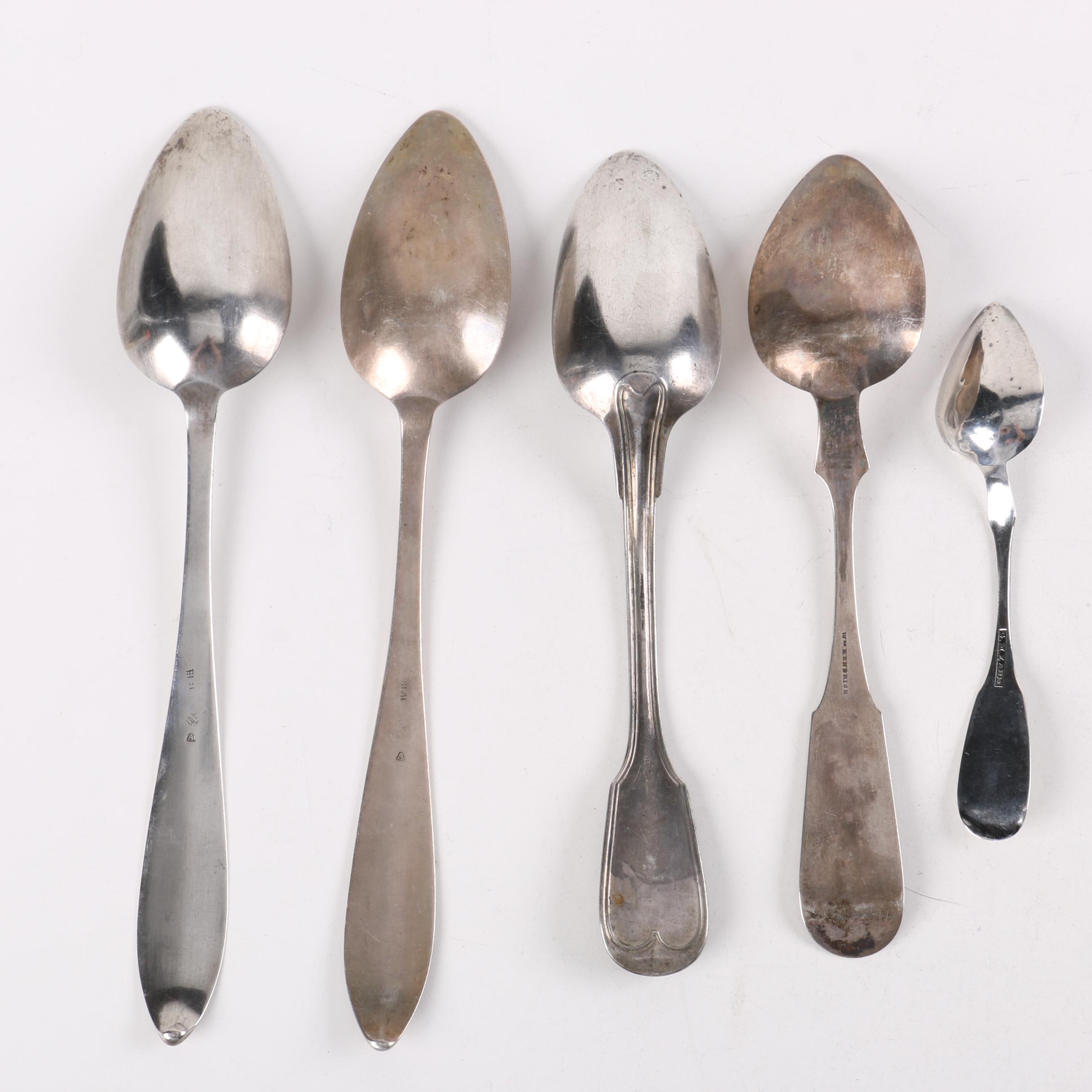 Coin Silver Spoons