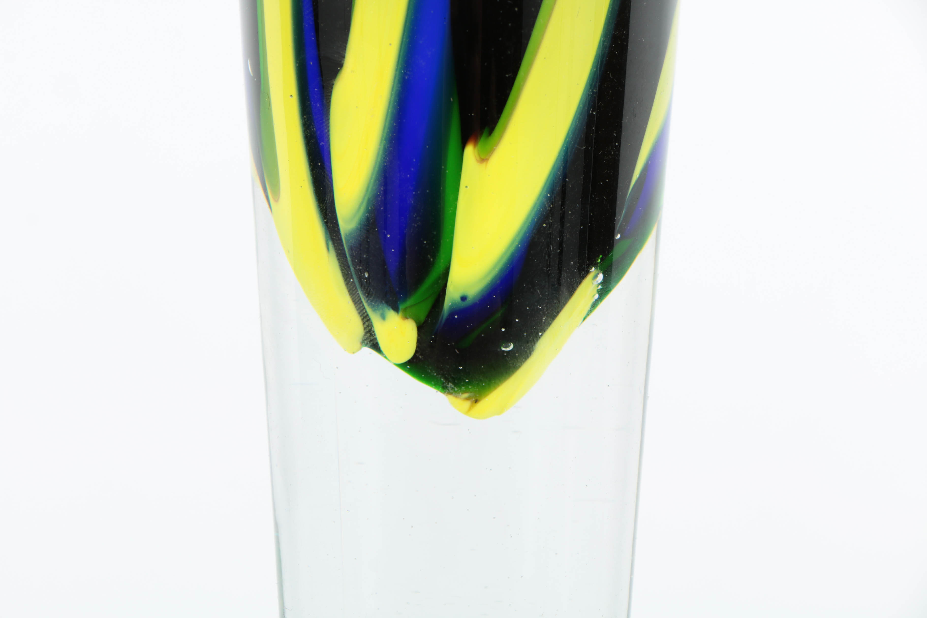 Makora Poland Art Glass Floor Vase