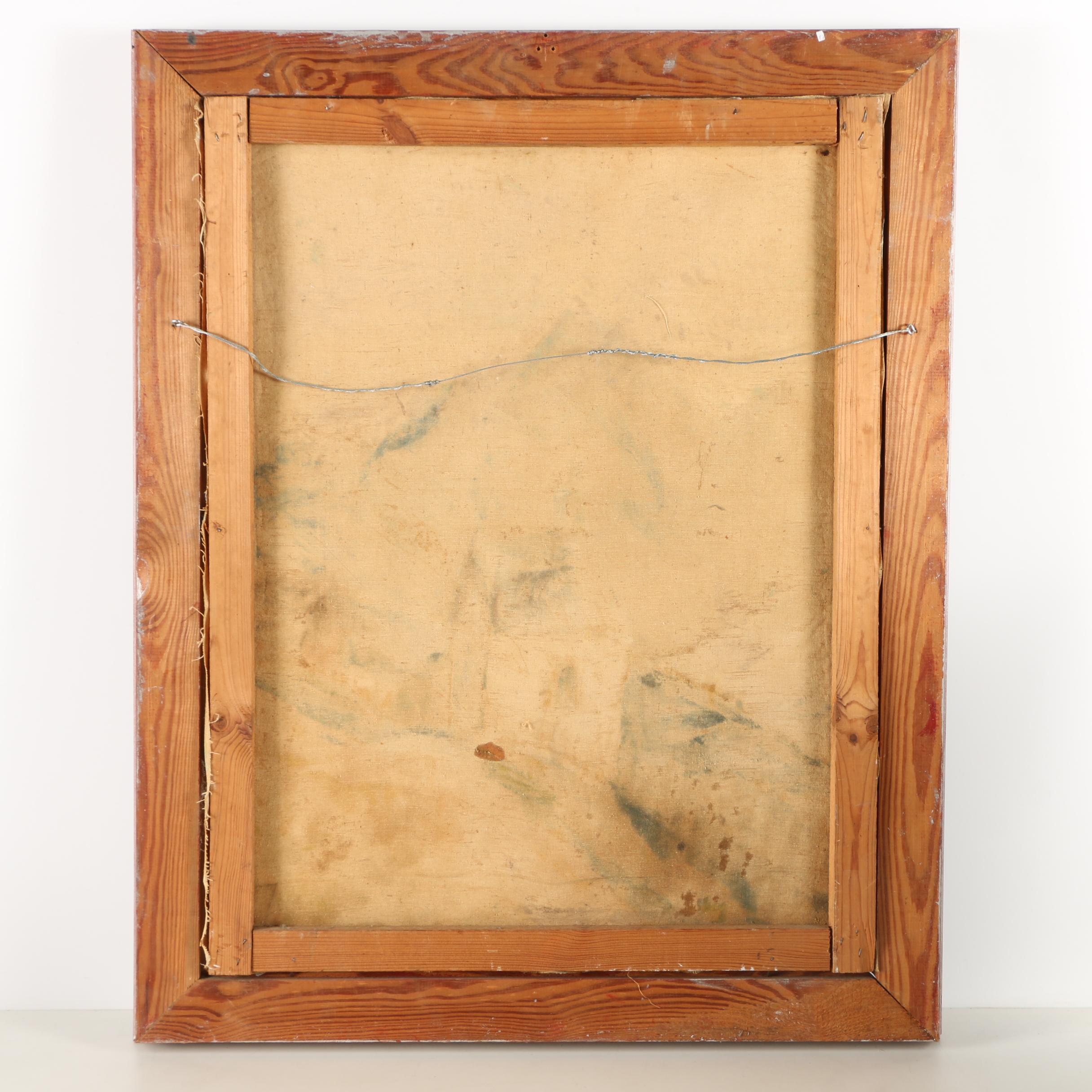 Holtmann Oil Painting of an Alpine Church