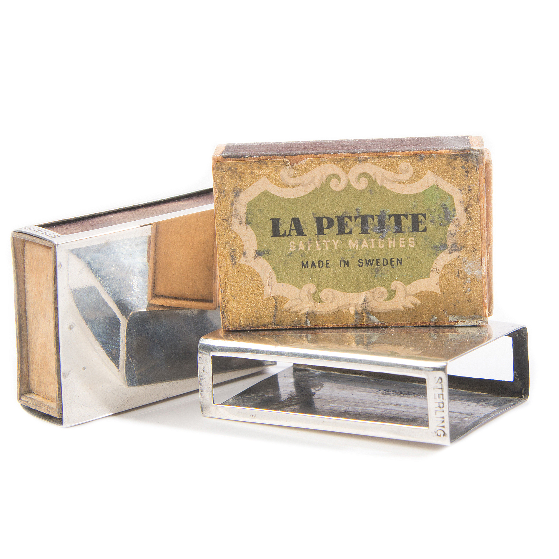 Sterling Silver Matchbox Cases