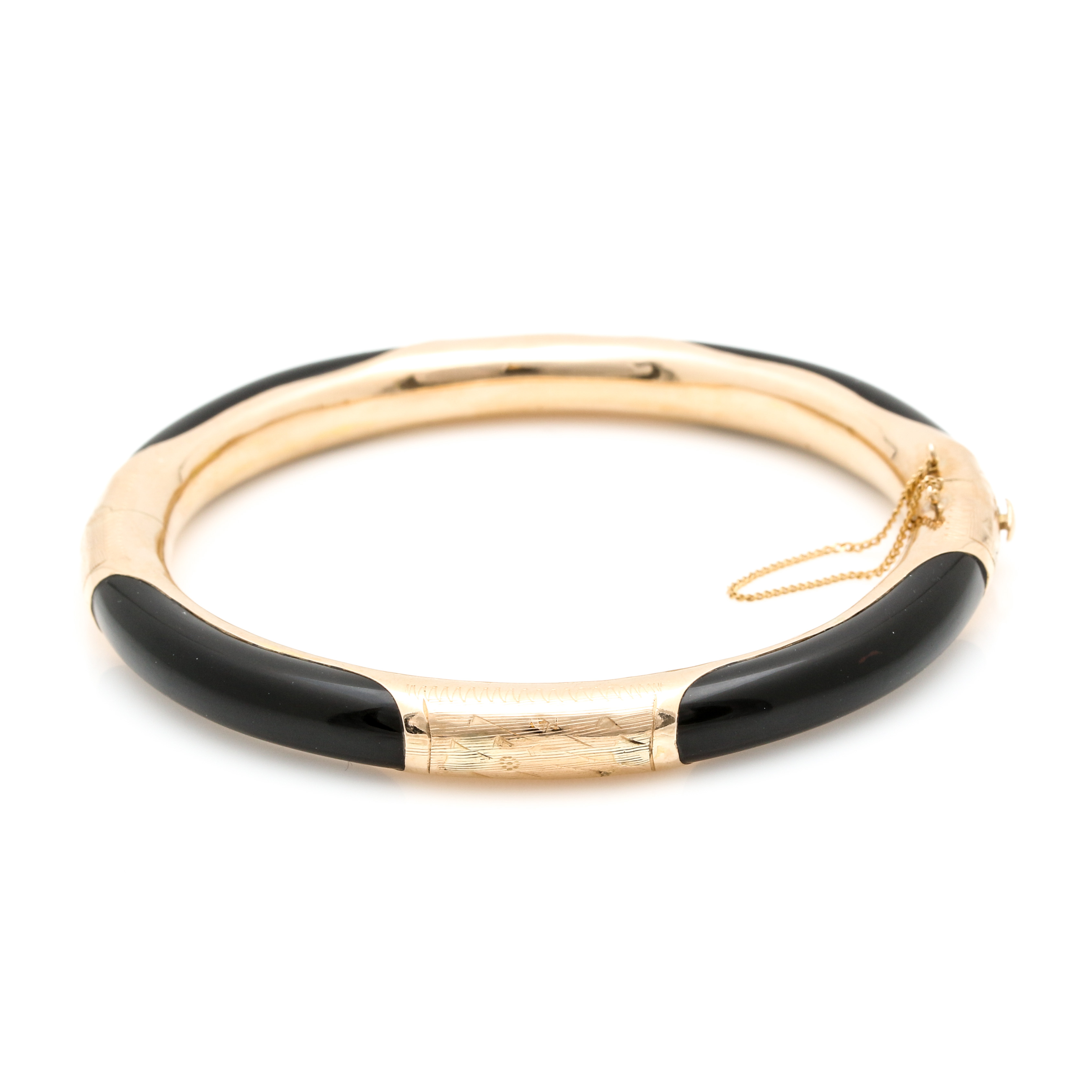 14k Yellow Gold Bangle Bracelet