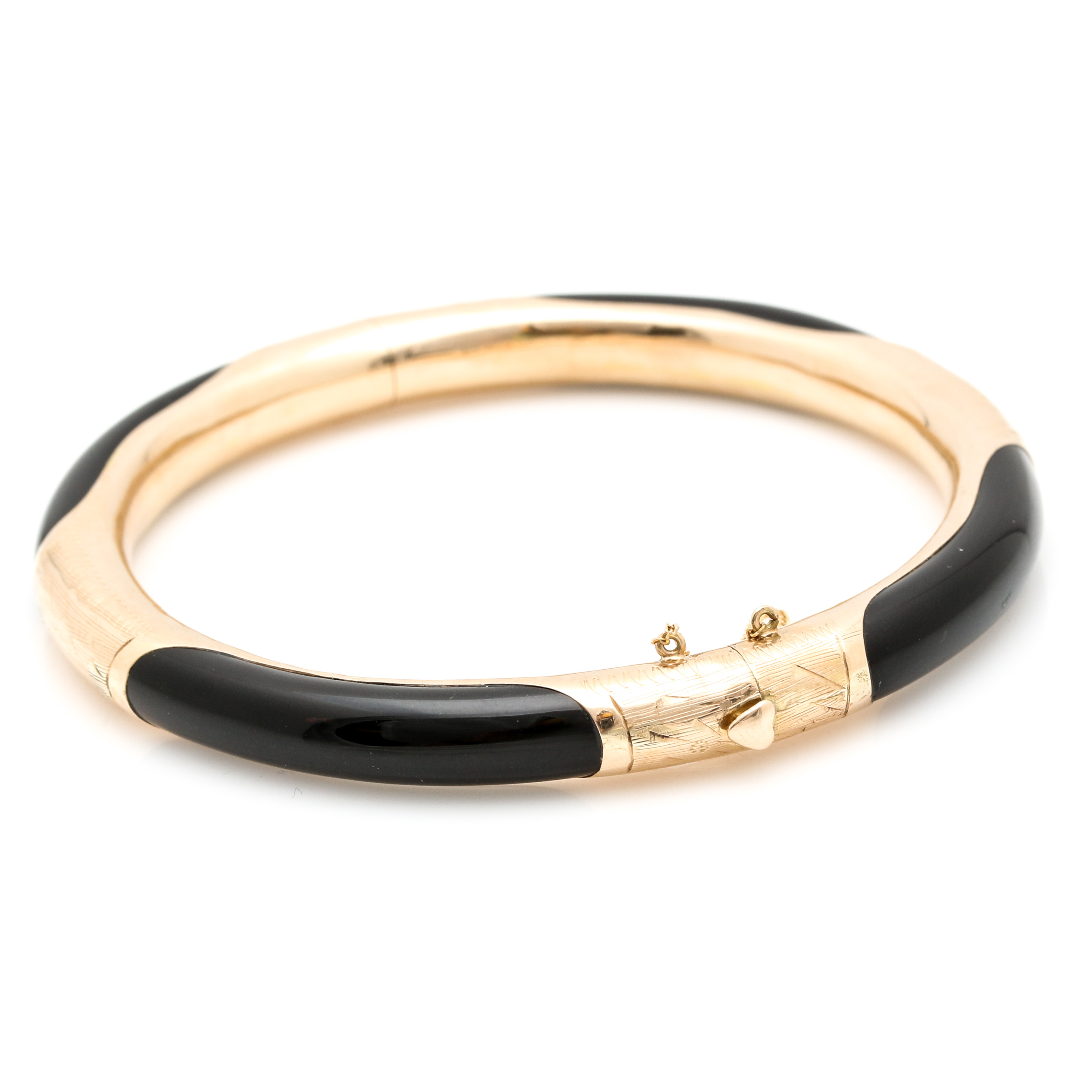 14k Yellow Gold Bangle Bracelet