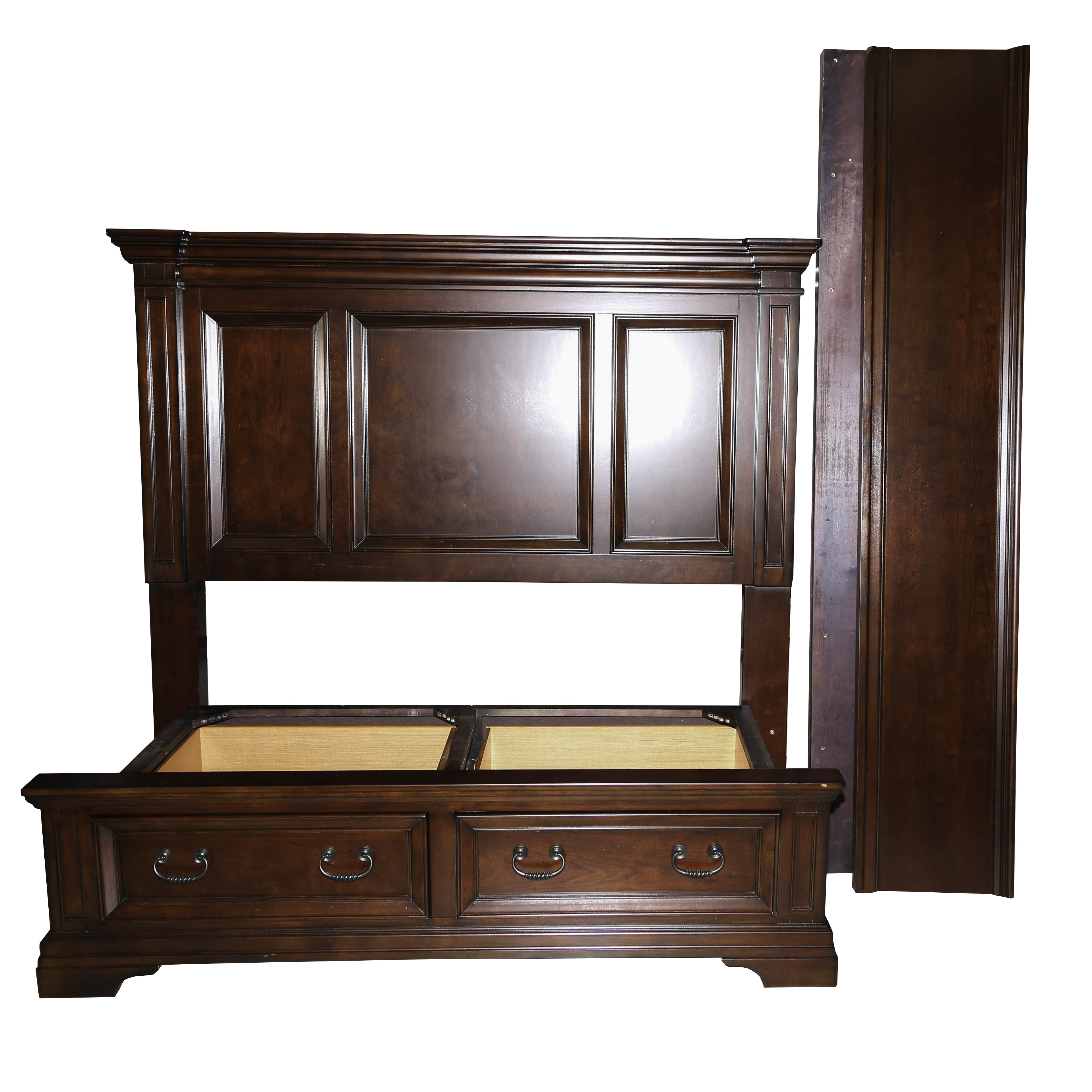 Queen Size "Turner" Storage Bed by Haverty's Furniture