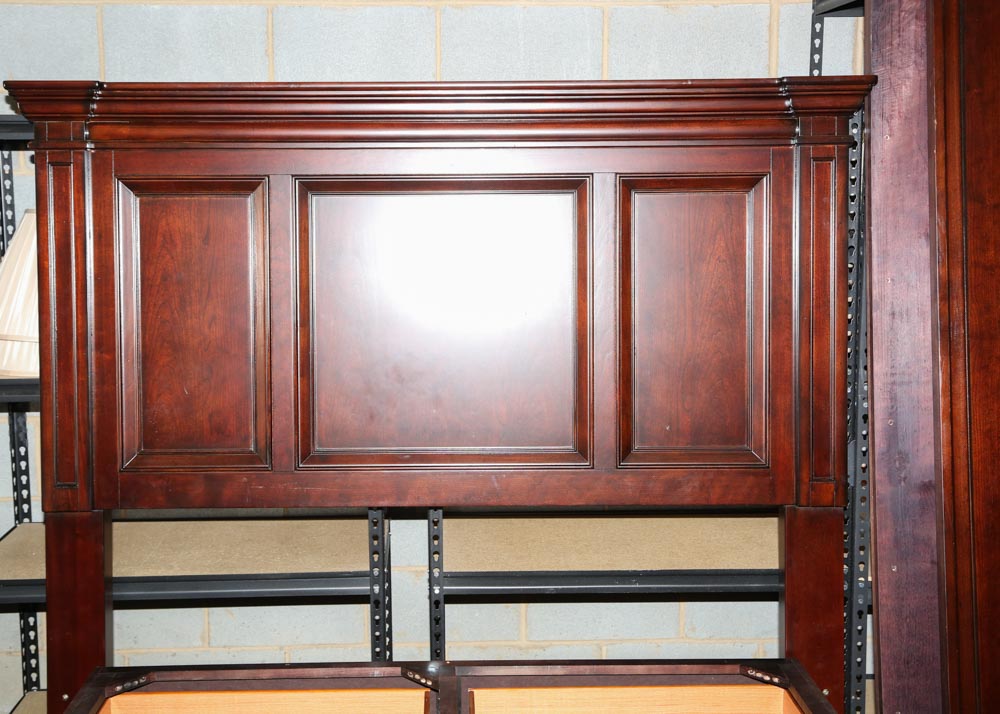 Queen Size "Turner" Storage Bed by Haverty's Furniture