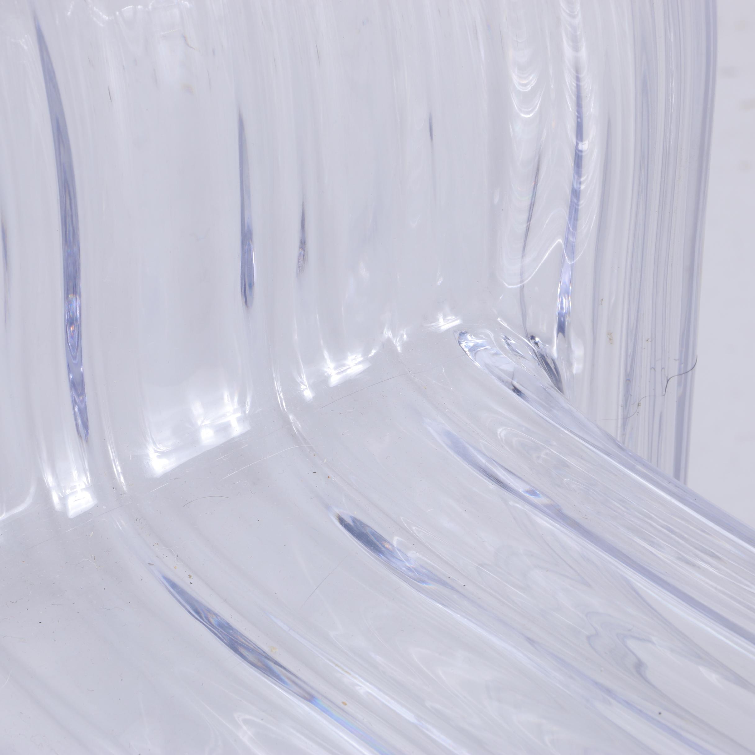 Four Acrylic “Frilly” Chairs from Kartell Designed by Patricia Urquiola