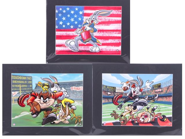 Offset Lithographs and Giclee Prints on Paper of Classic Animations