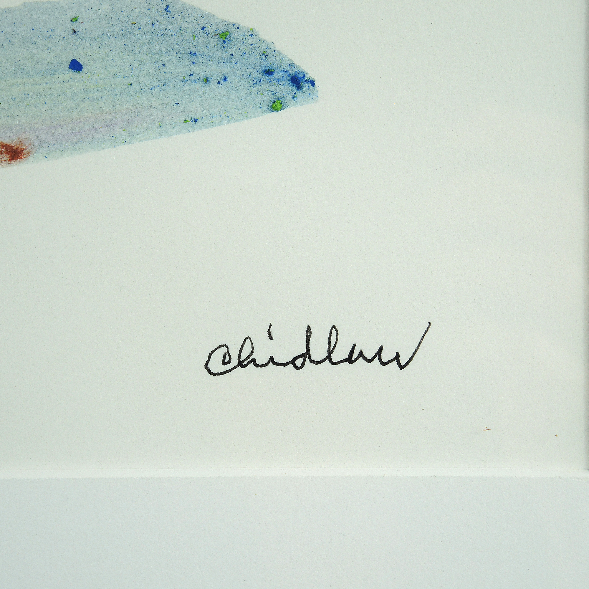 Paul Chidlaw Watercolor on Paper "Adventures Into Subtleties"