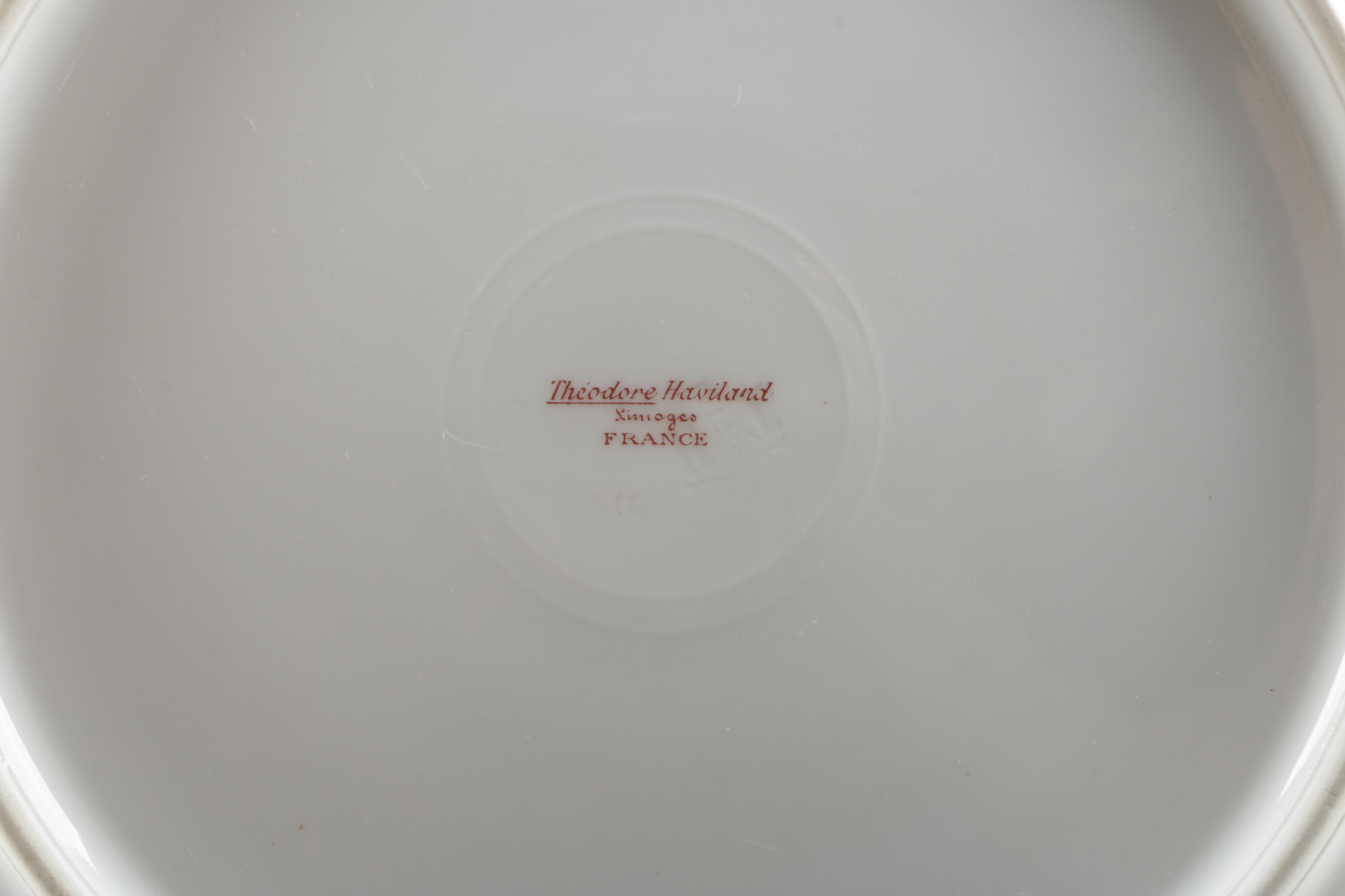 Collection of Gilt Trimmed Tableware