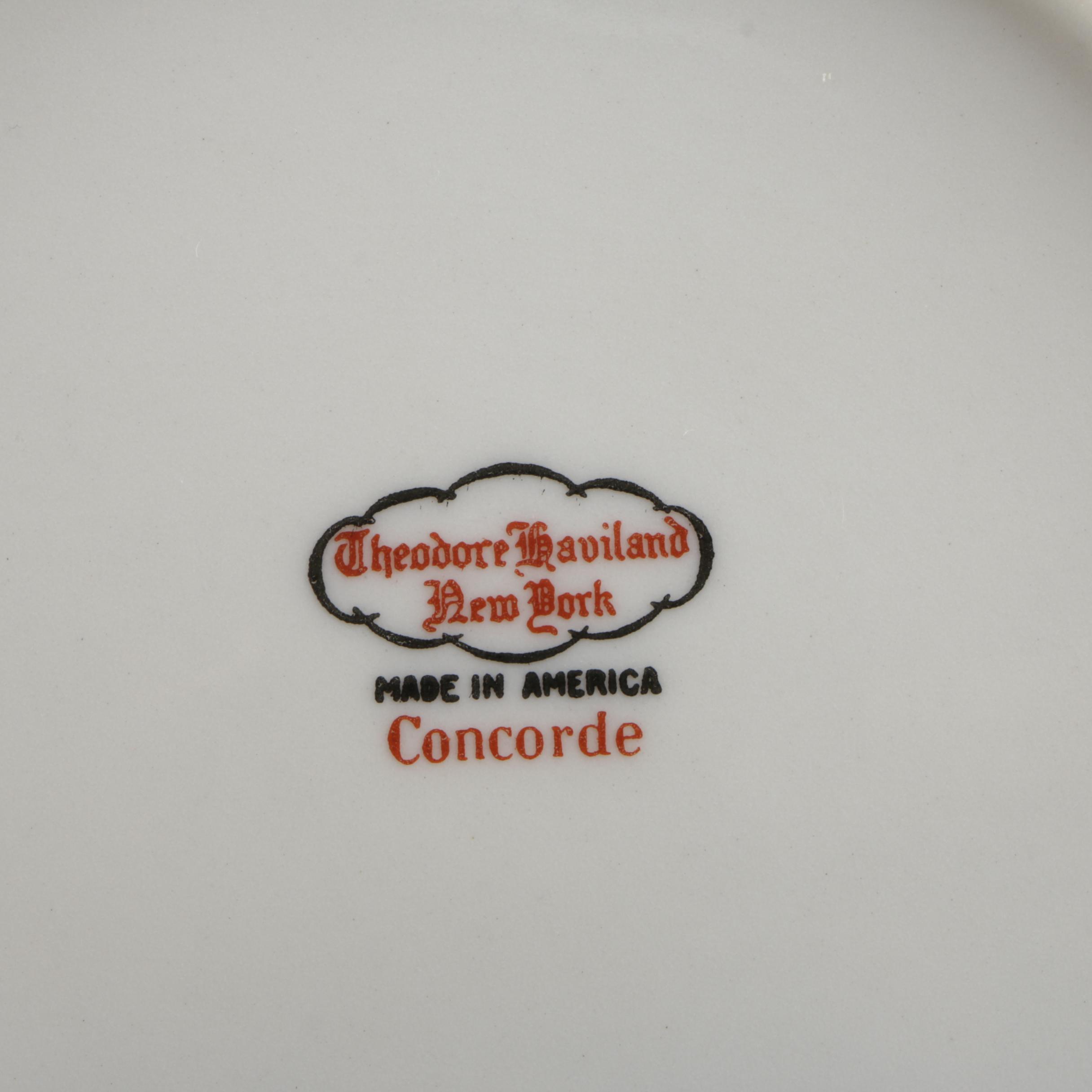 Theodore Haviland 'Concorde'  Dinner Service Circa 1936
