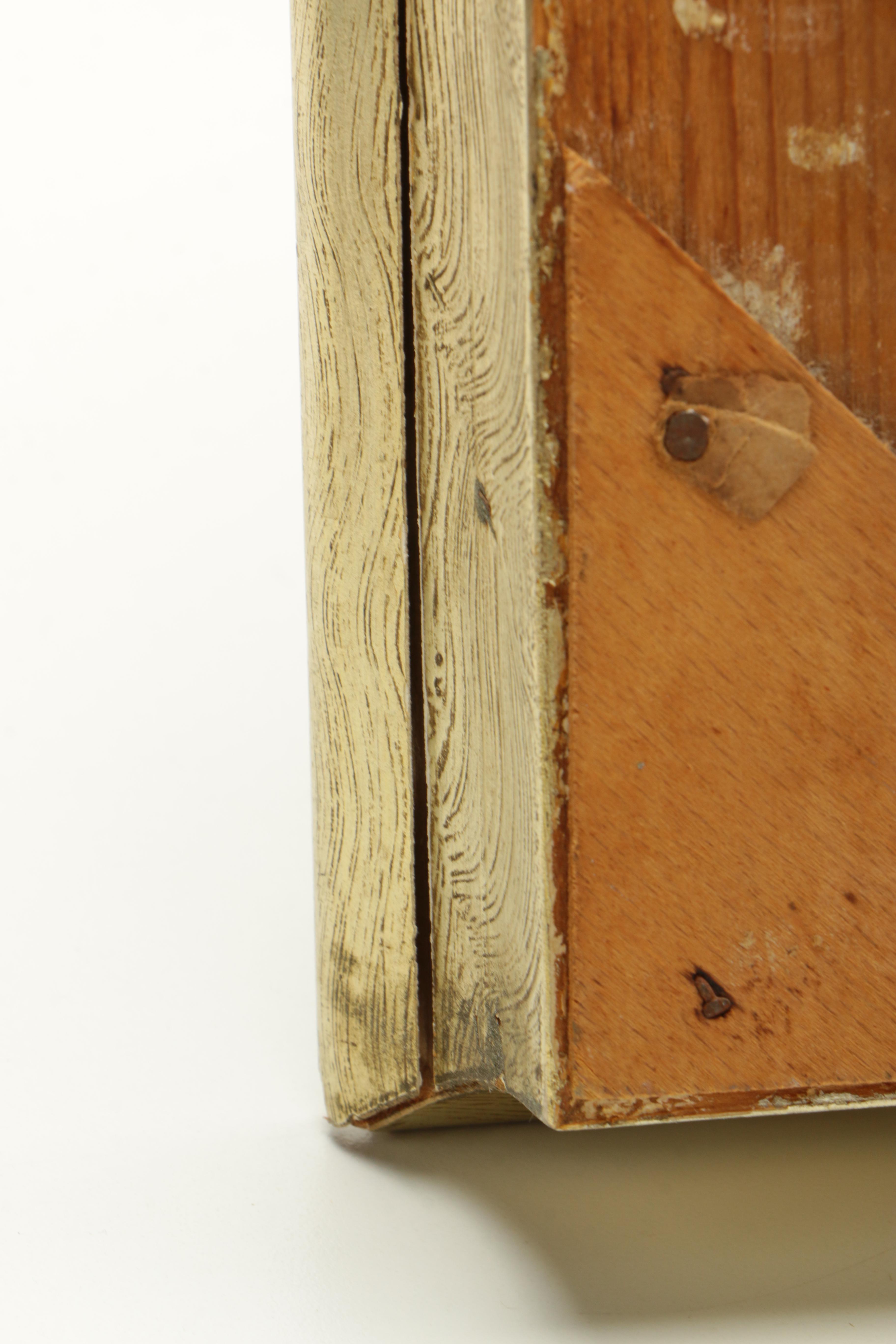 Alois Biebl 1952 Oil Painting on Canvas of Bavarian Alpine Chalet