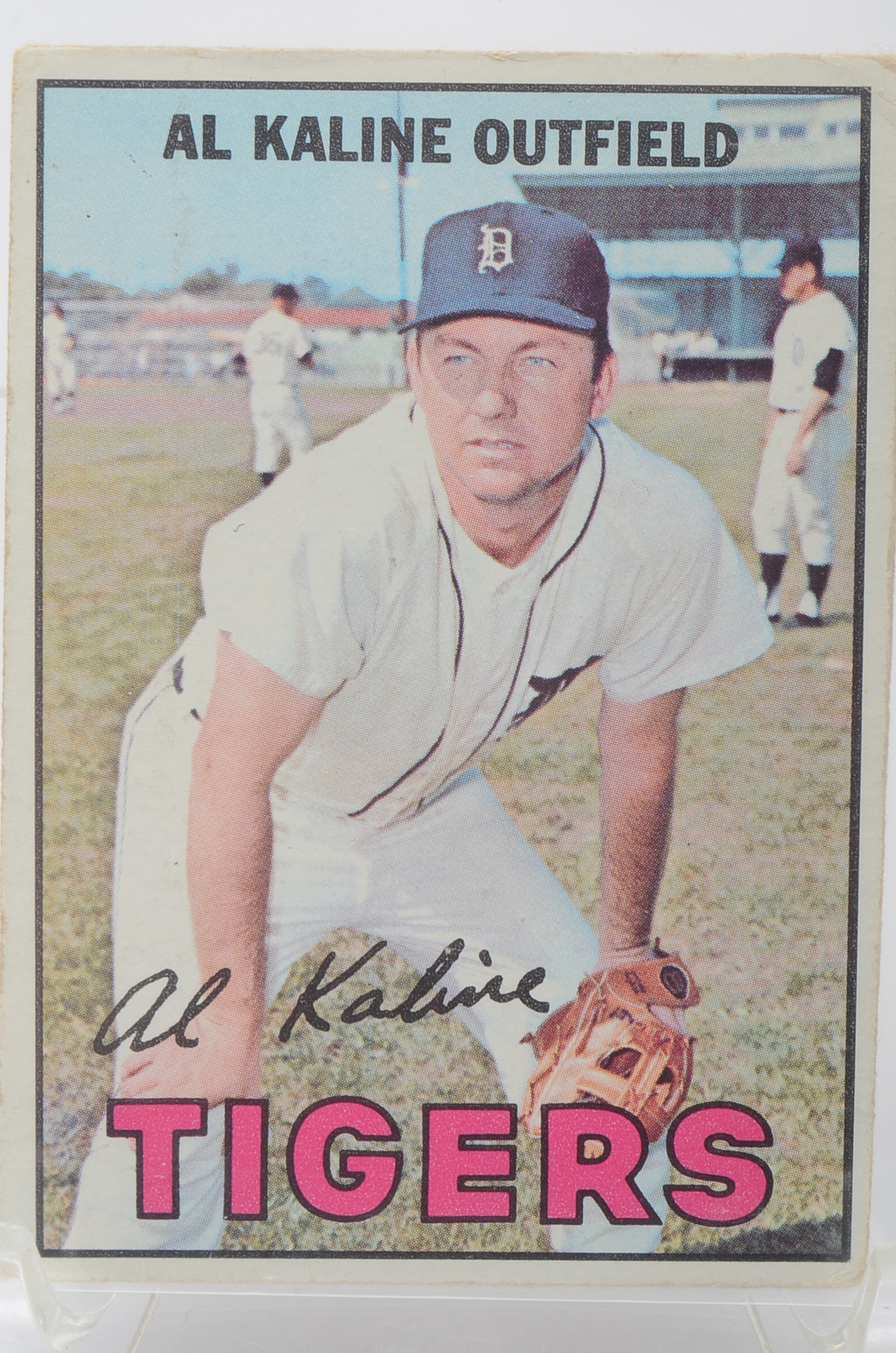 Eleven 1967 Topps Baseball Cards With Maris, Morgan, Ford, Stargell, and Others